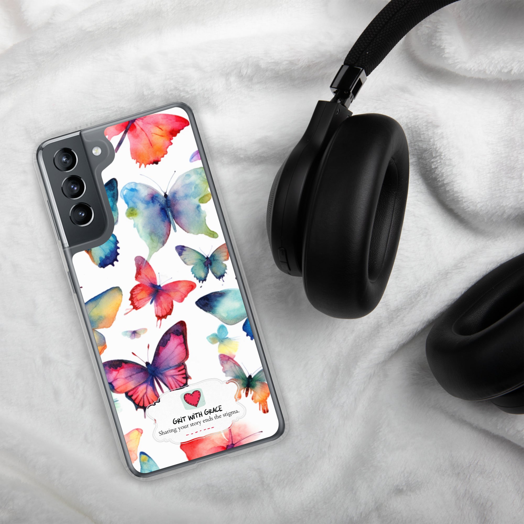 Butterfly Lover's Stylish Yet Protective Samsung Galaxy Case