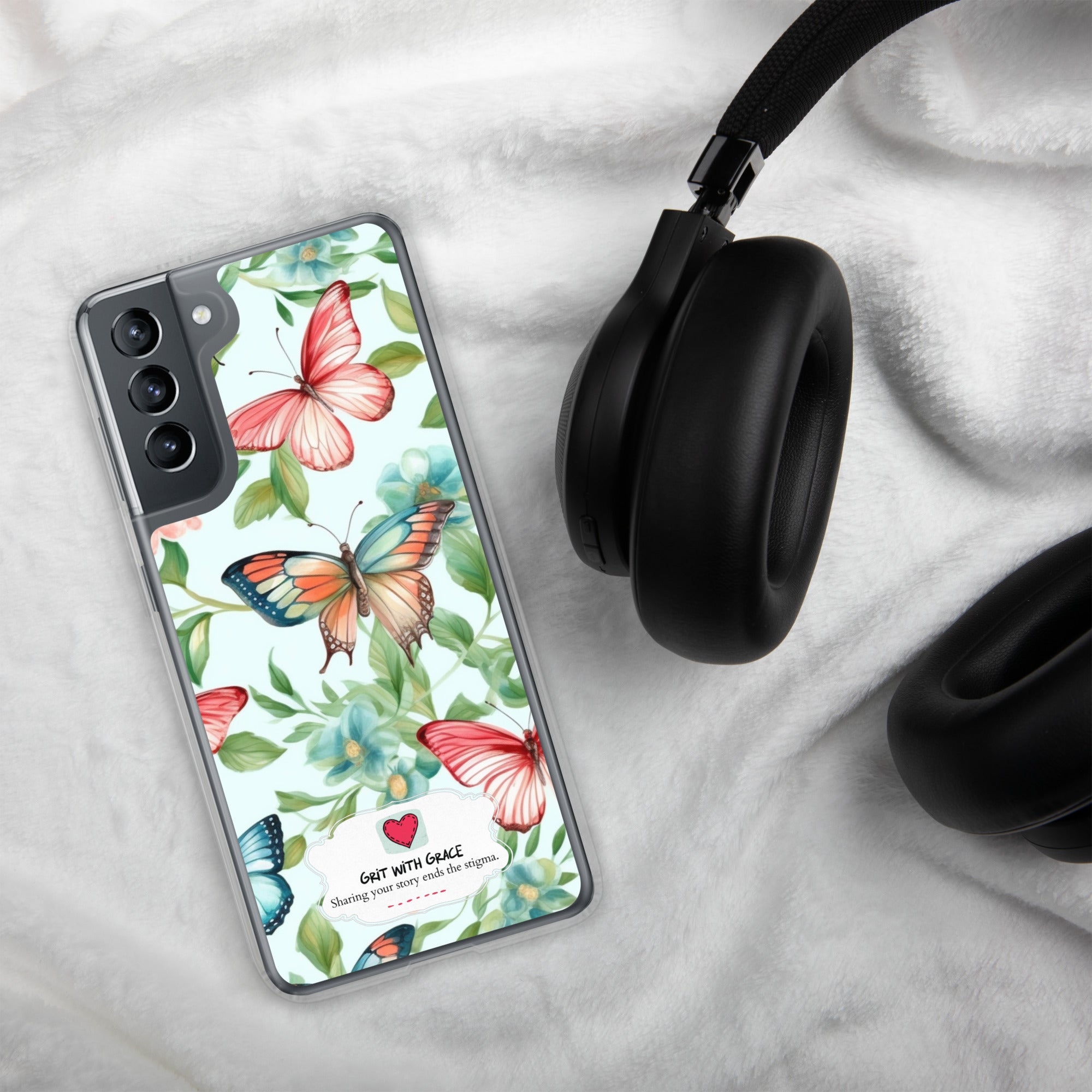 Butterfly Lover's Stylish Yet Protective Samsung Galaxy Case