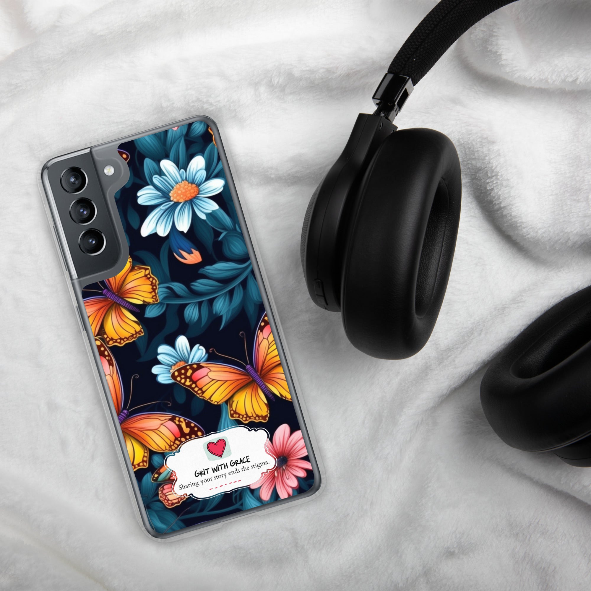 Butterfly Lover's Stylish Yet Protective Samsung Galaxy Case