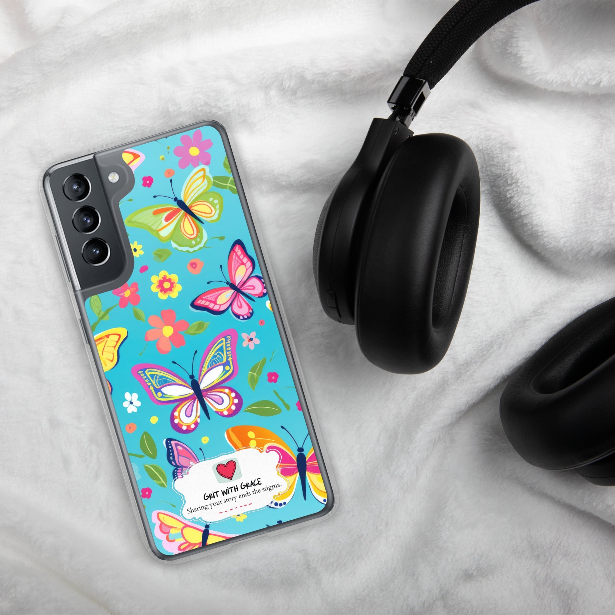 Butterfly Lover's Stylish Yet Protective Samsung Galaxy Case