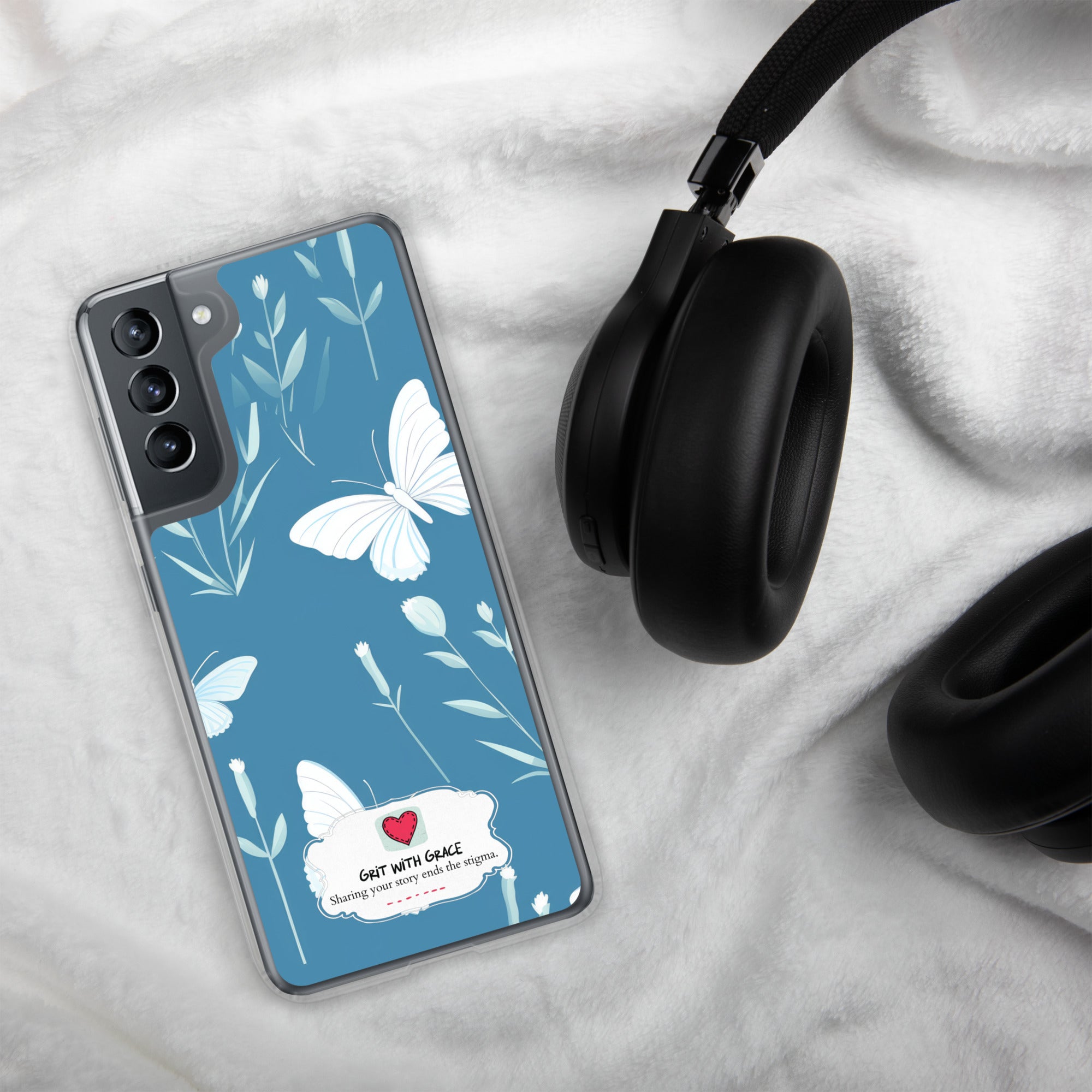 Butterfly Lover's Stylish Yet Protective Samsung Galaxy Case