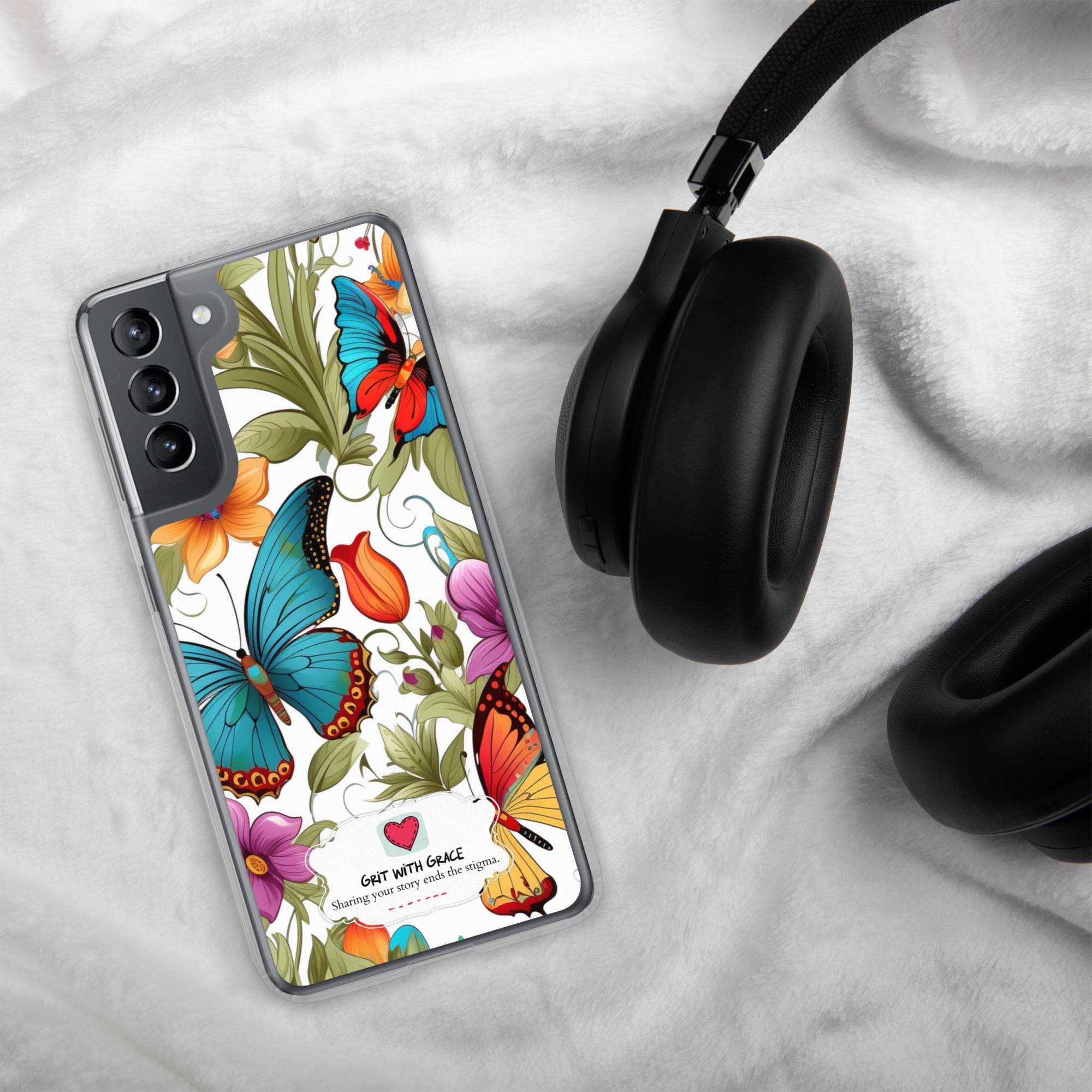 Butterfly Lover's Stylish Yet Protective Samsung Galaxy Case
