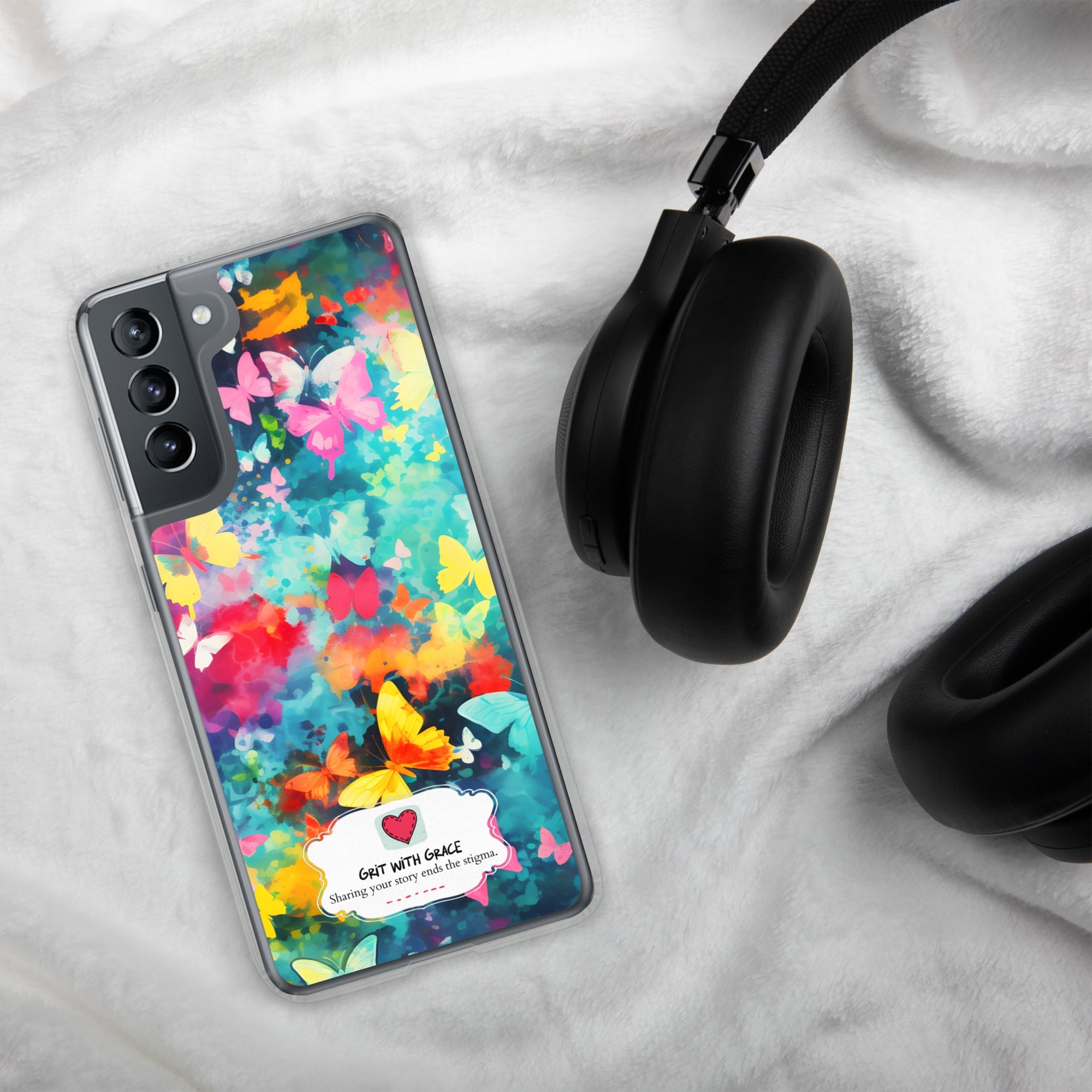 Butterfly Lover's Stylish Yet Protective Samsung Galaxy Case