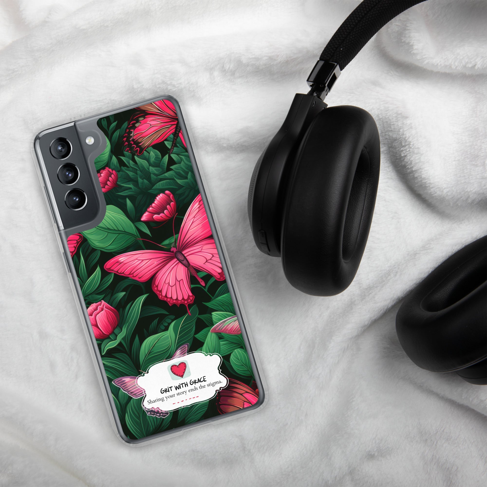 Butterfly Lover's Stylish Yet Protective Samsung Galaxy Case