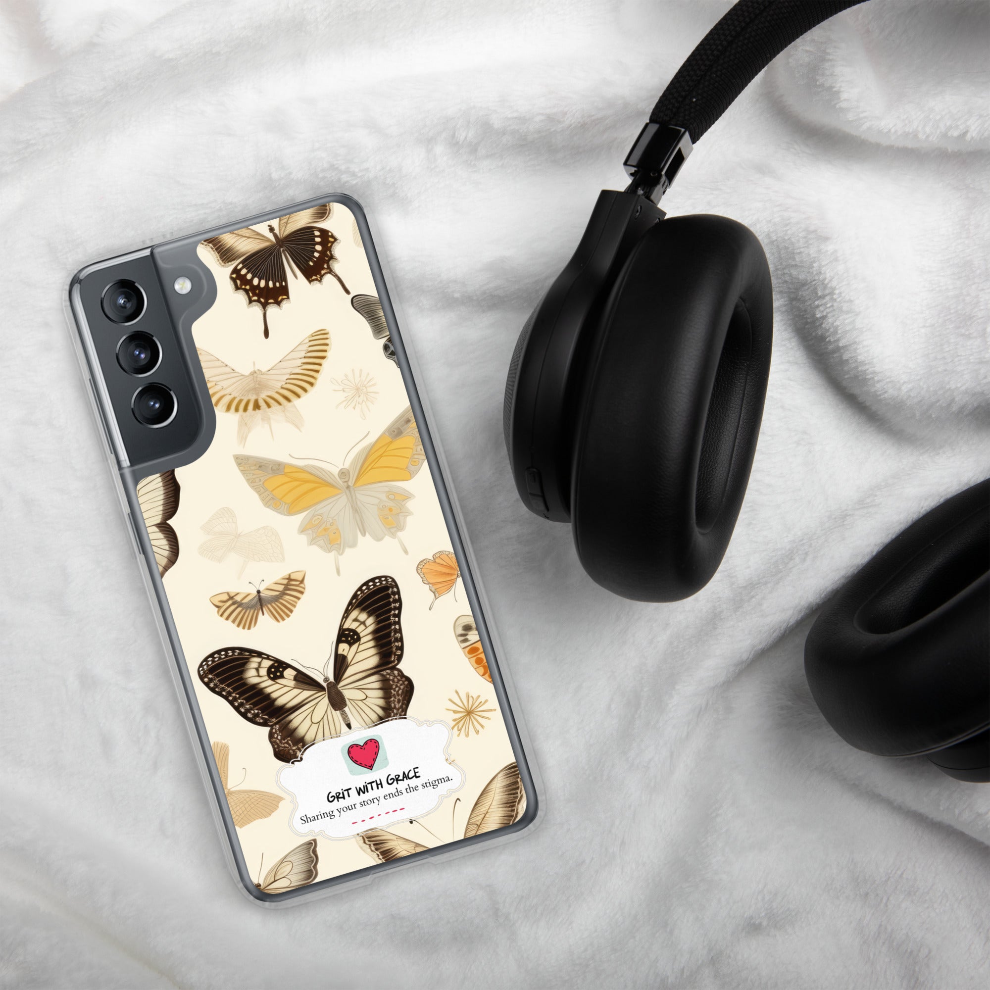 Butterfly Lover's Stylish Yet Protective Samsung Galaxy Case
