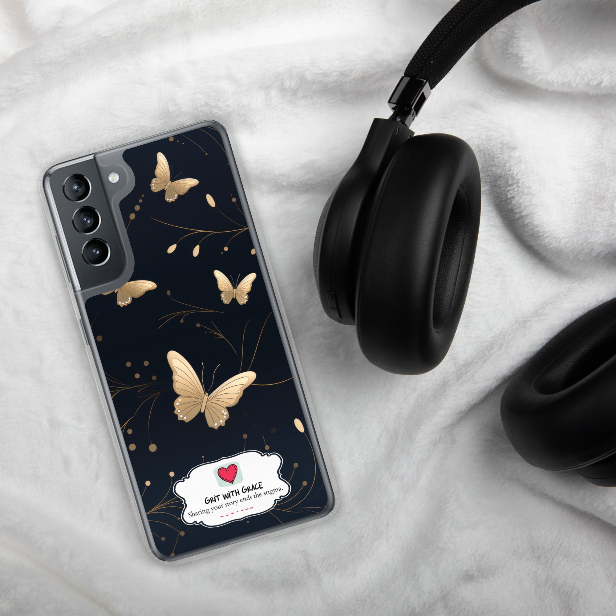 Butterfly Lover's Stylish Yet Protective Samsung Galaxy Case
