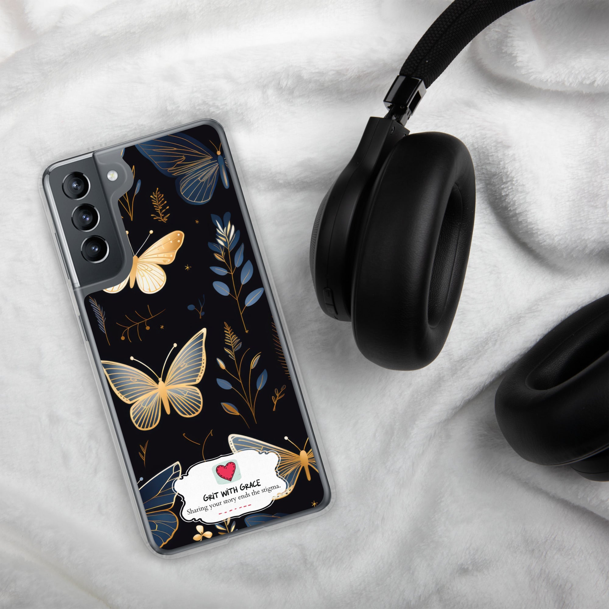Butterfly Lover's Stylish Yet Protective Samsung Galaxy Case
