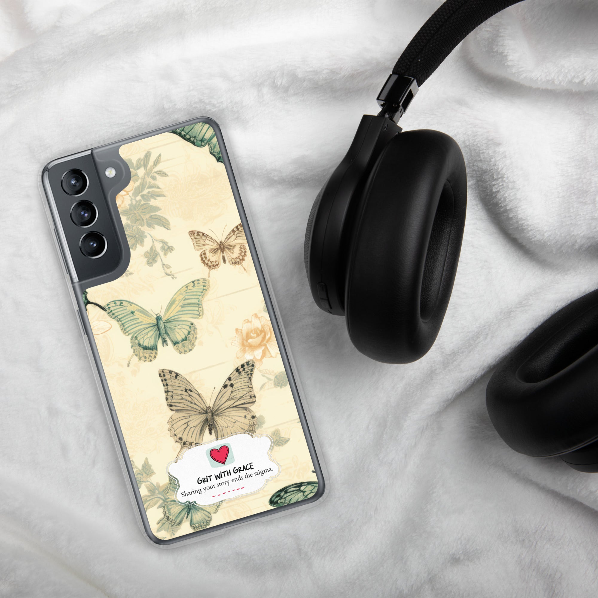 Butterfly Lover's Stylish Yet Protective Samsung Galaxy Case