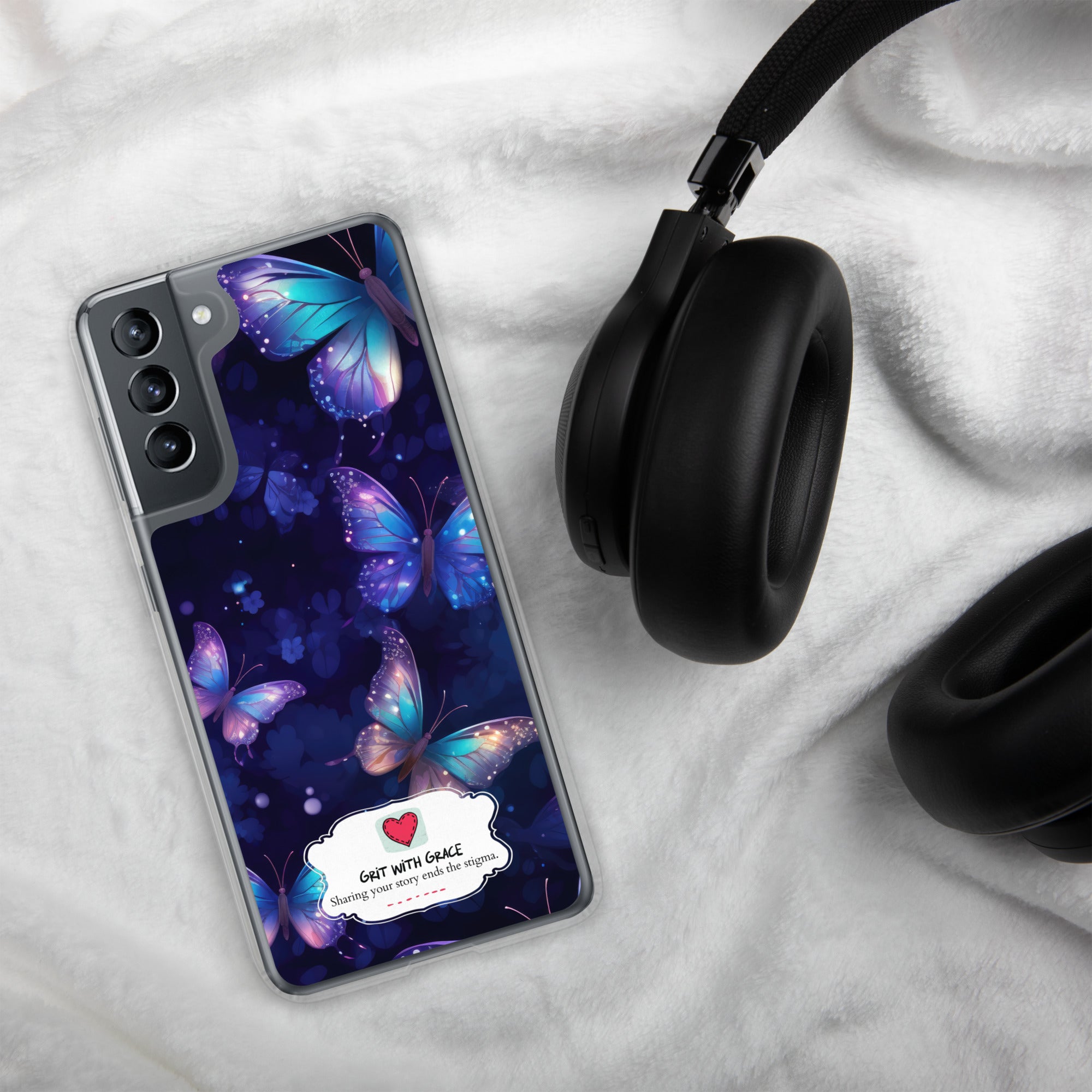 Butterfly Lover's Stylish Yet Protective Samsung Galaxy Case