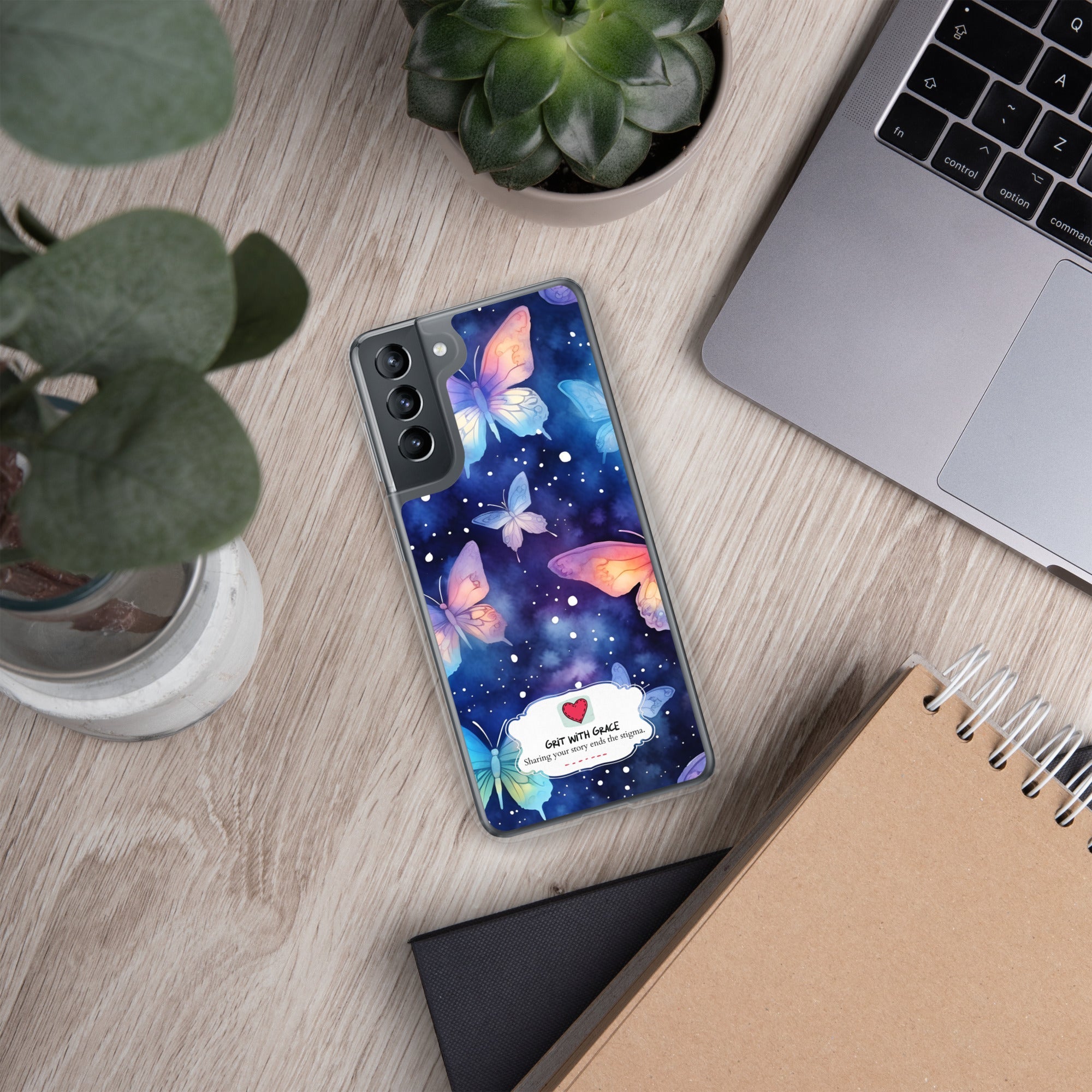 Butterfly Lover's Stylish Yet Protective Samsung Galaxy Case