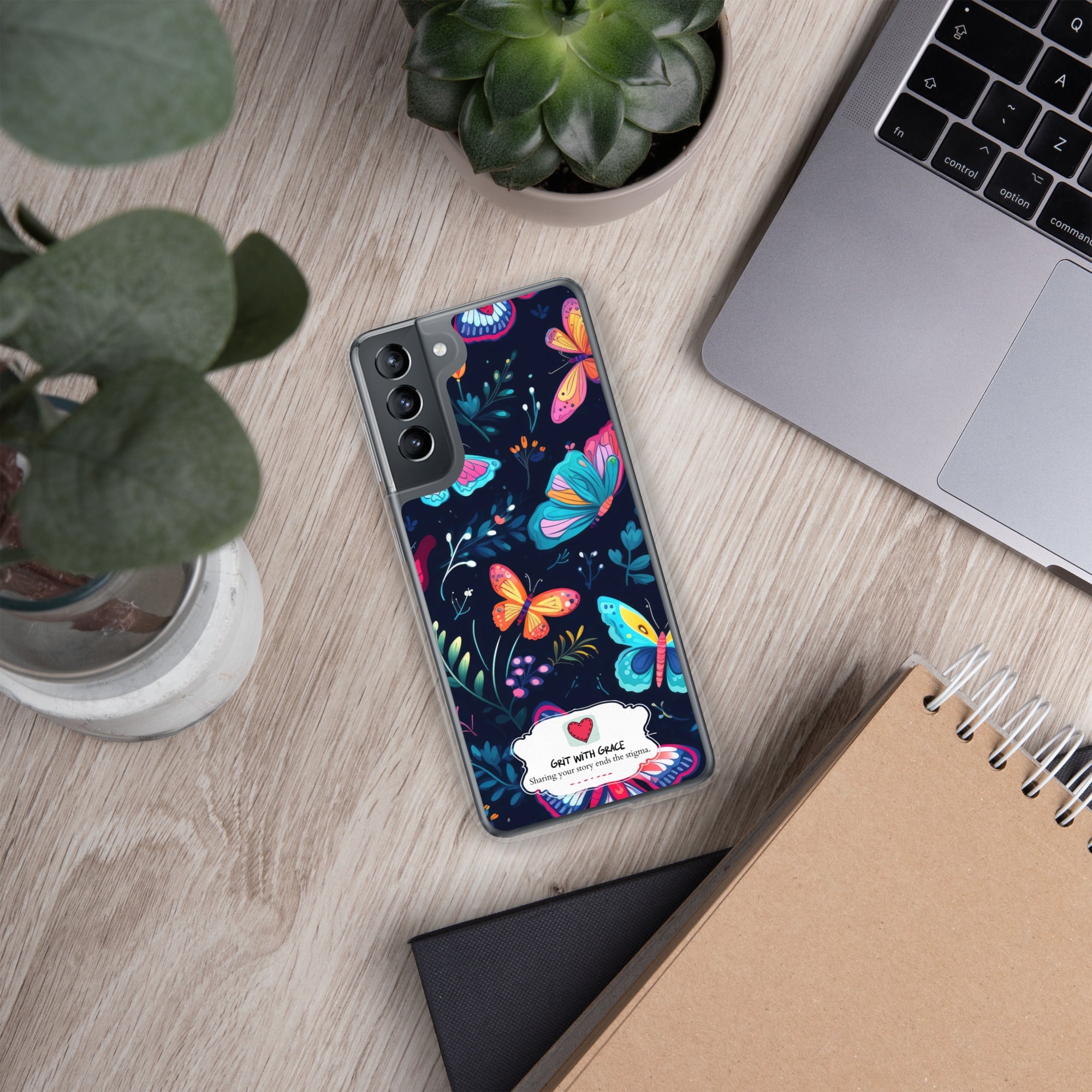 Butterfly Lover's Stylish Yet Protective Samsung Galaxy Case