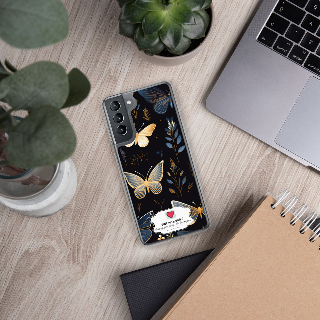 Butterfly Lover's Stylish Yet Protective Samsung Galaxy Case