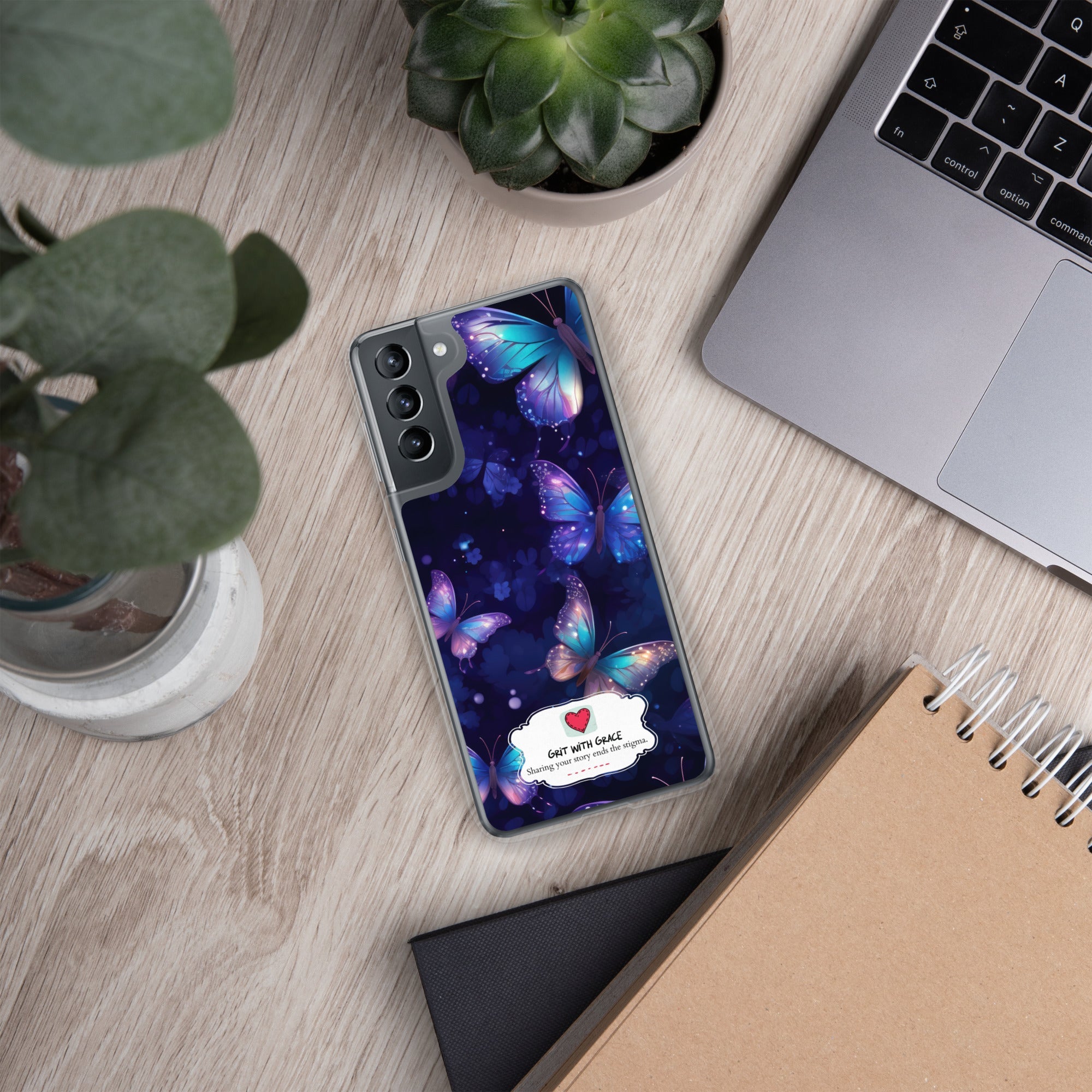 Butterfly Lover's Stylish Yet Protective Samsung Galaxy Case