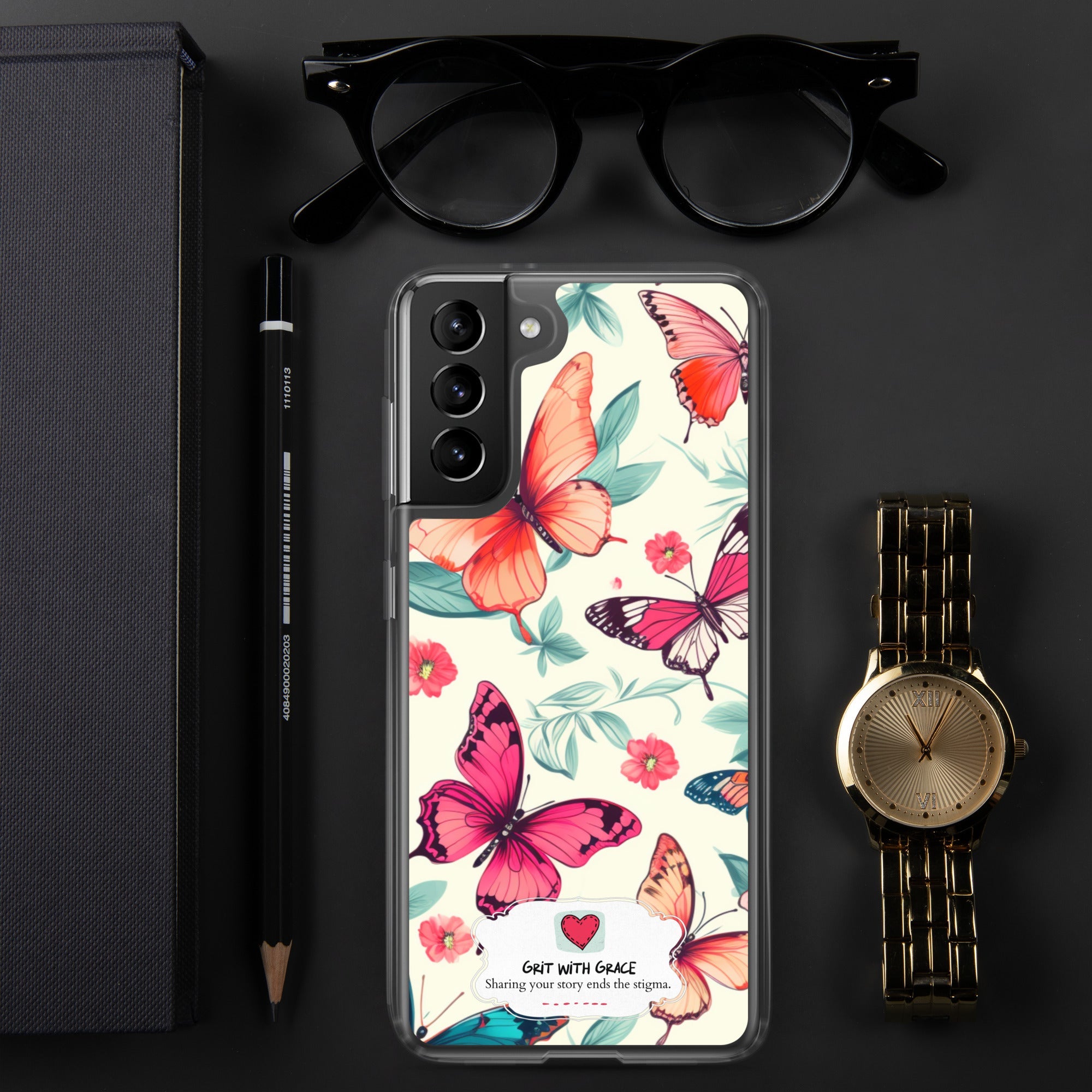 Butterfly Lover's Stylish Yet Protective Samsung Galaxy Case