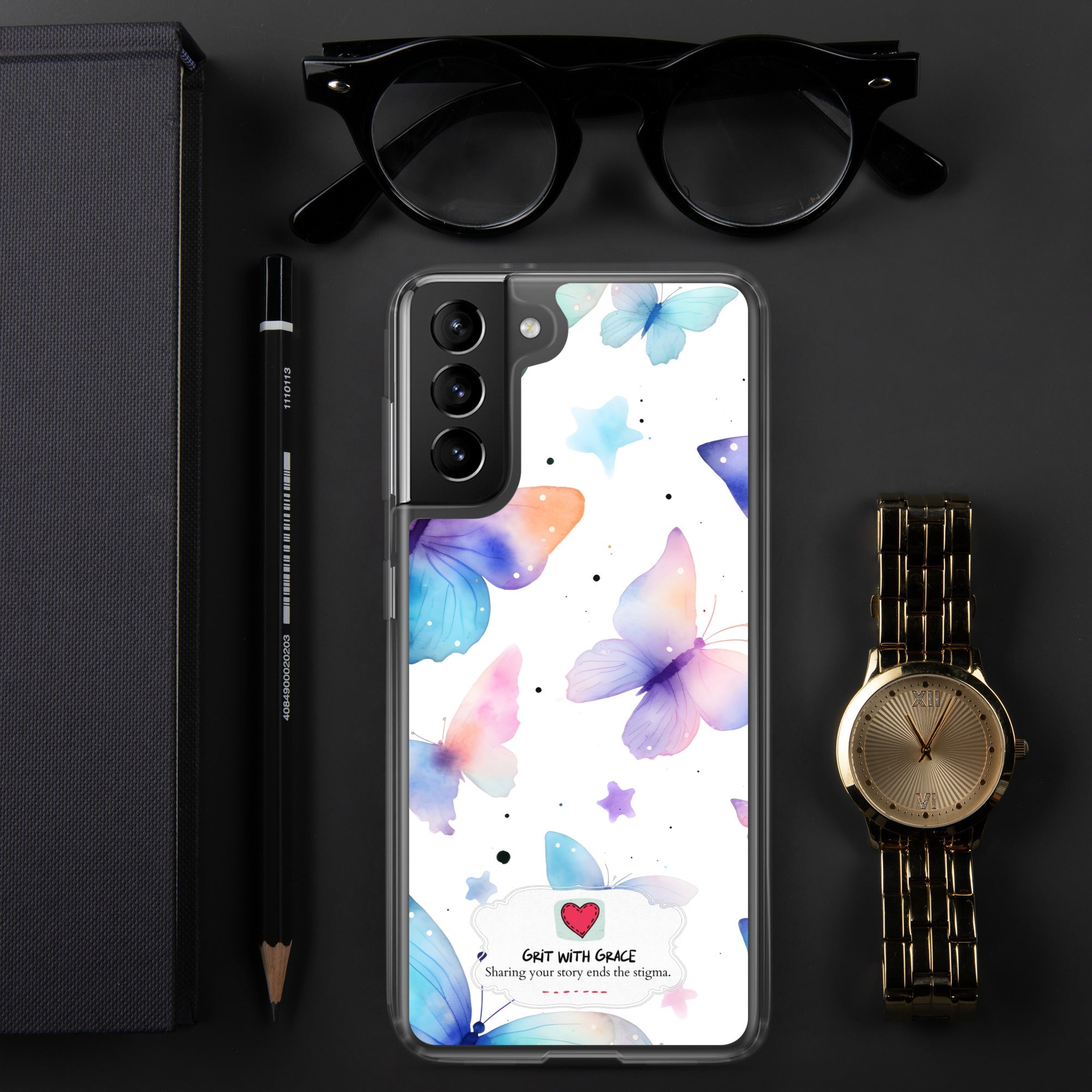 Butterfly Lover's Stylish Yet Protective Samsung Galaxy Case