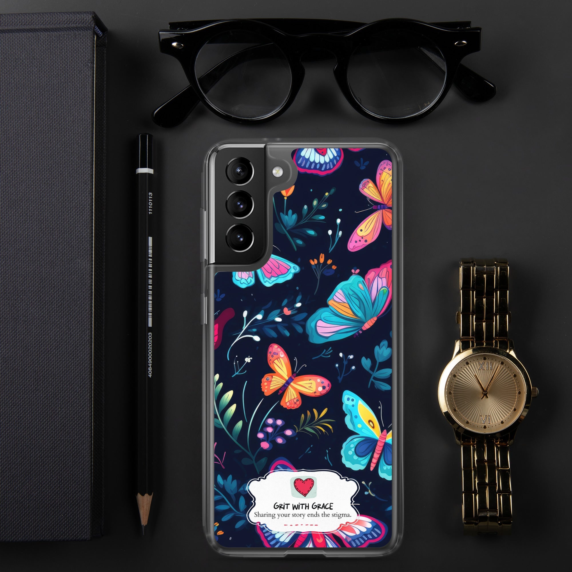 Butterfly Lover's Stylish Yet Protective Samsung Galaxy Case