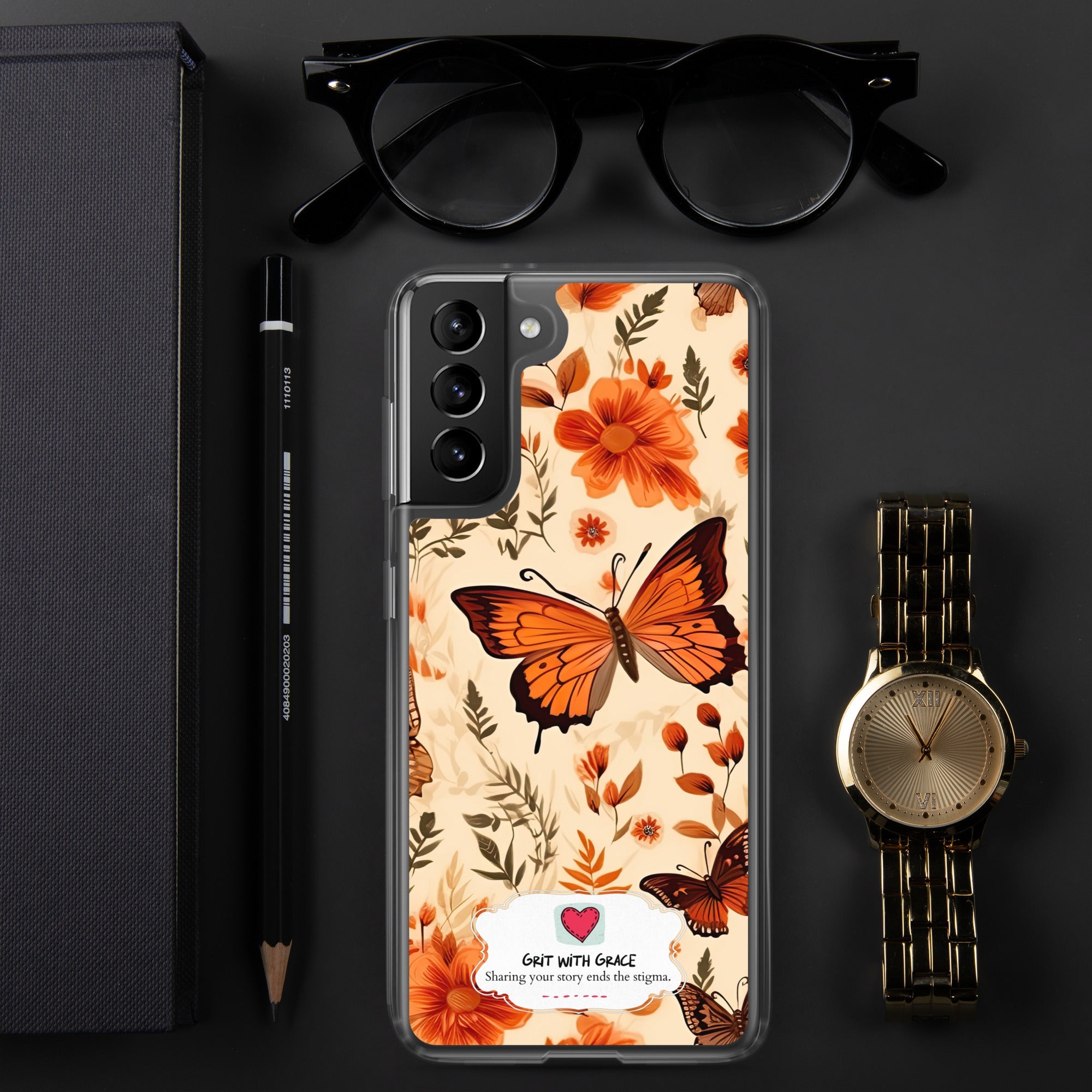 Butterfly Lover's Stylish Yet Protective Samsung Galaxy Case