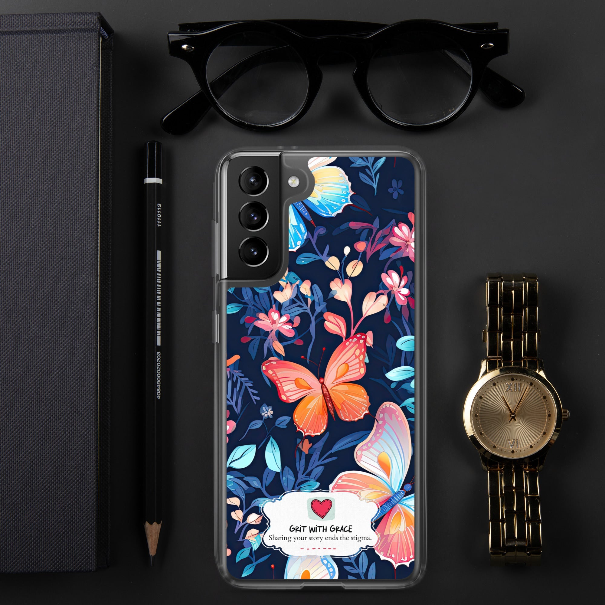 Butterfly Lover's Stylish Yet Protective Samsung Galaxy Case