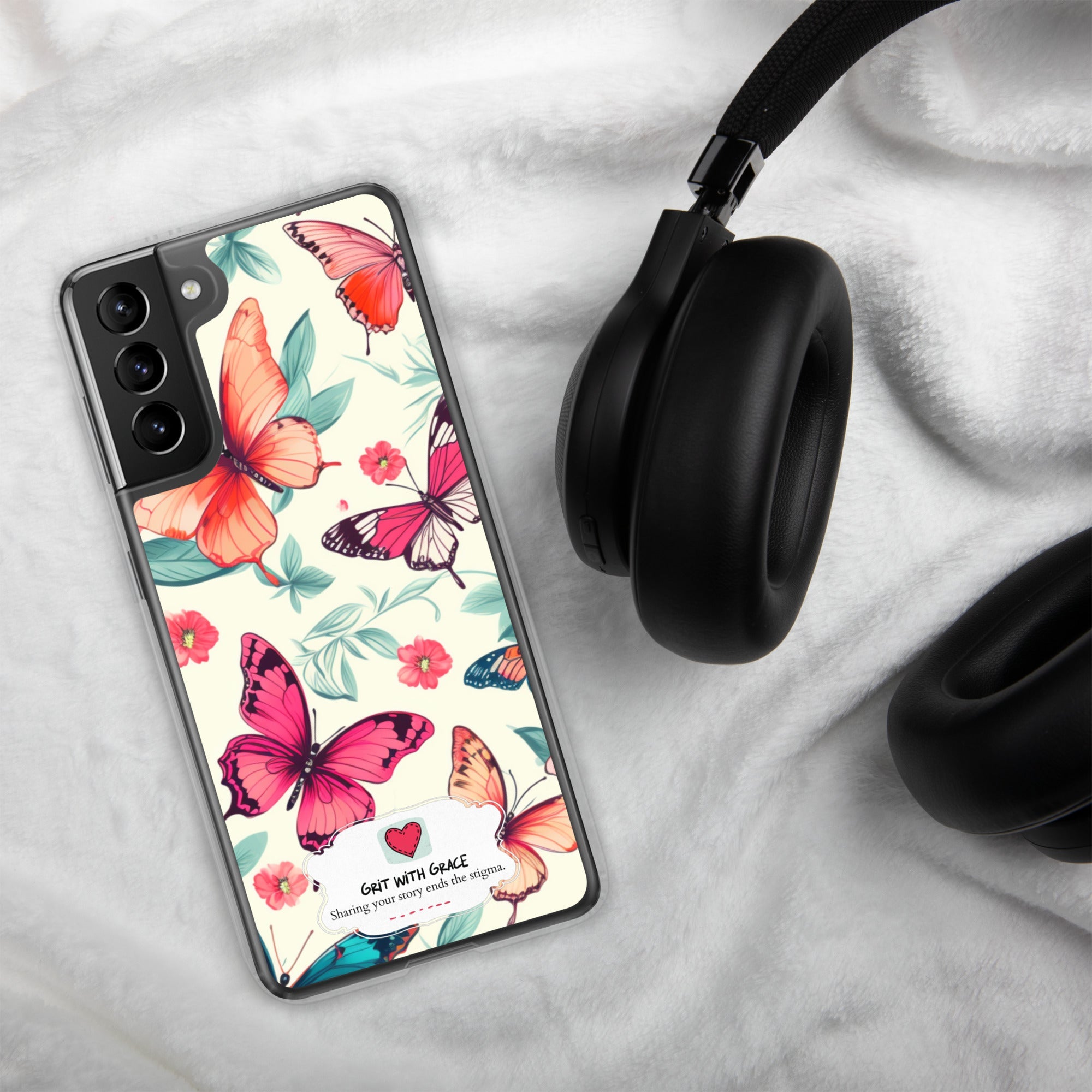 Butterfly Lover's Stylish Yet Protective Samsung Galaxy Case