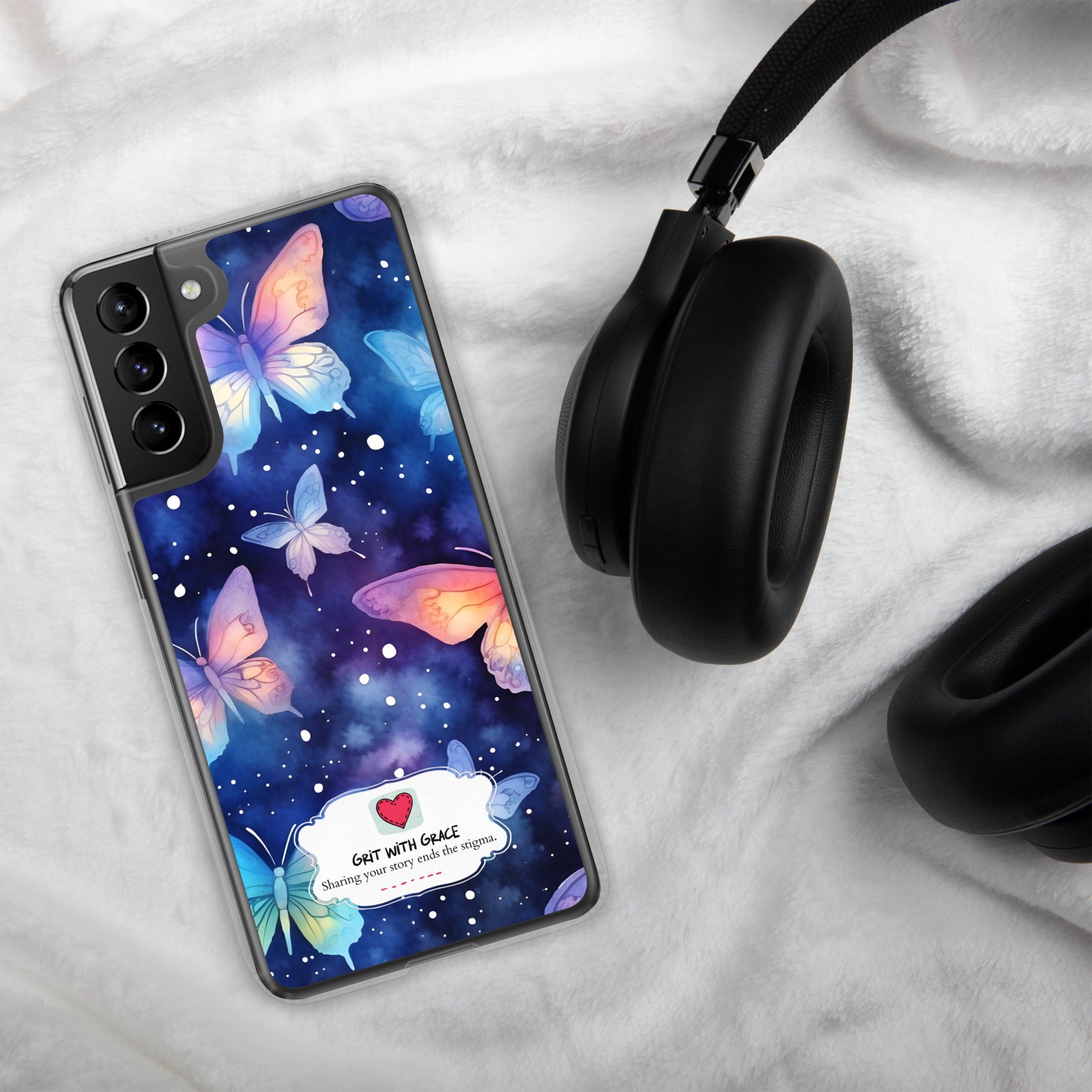 Butterfly Lover's Stylish Yet Protective Samsung Galaxy Case