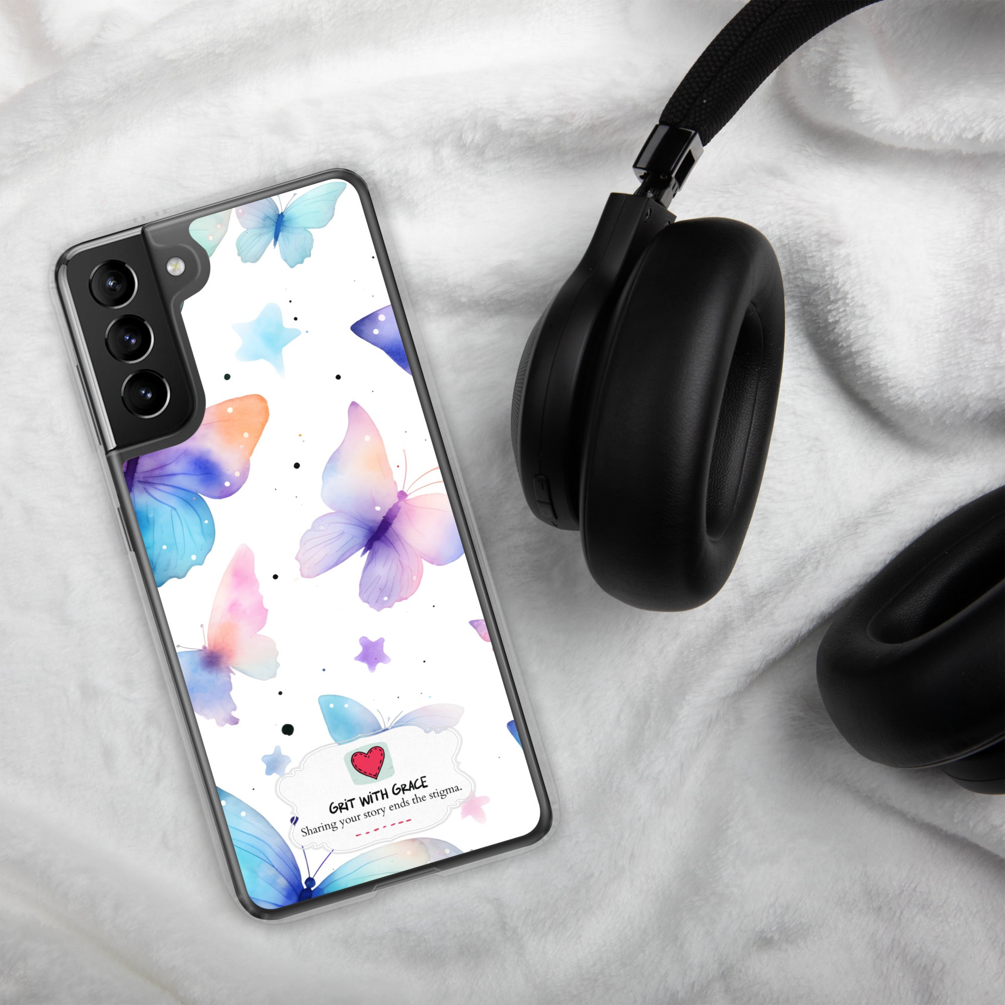 Butterfly Lover's Stylish Yet Protective Samsung Galaxy Case