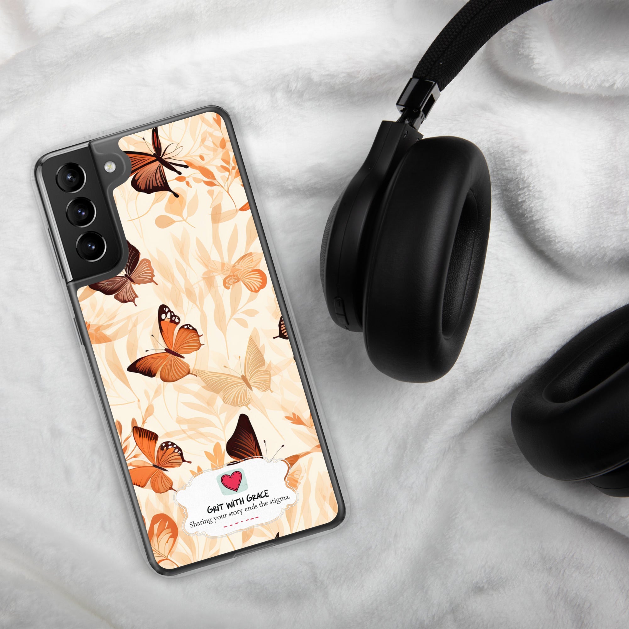 Butterfly Lover's Stylish Yet Protective Samsung Galaxy Case