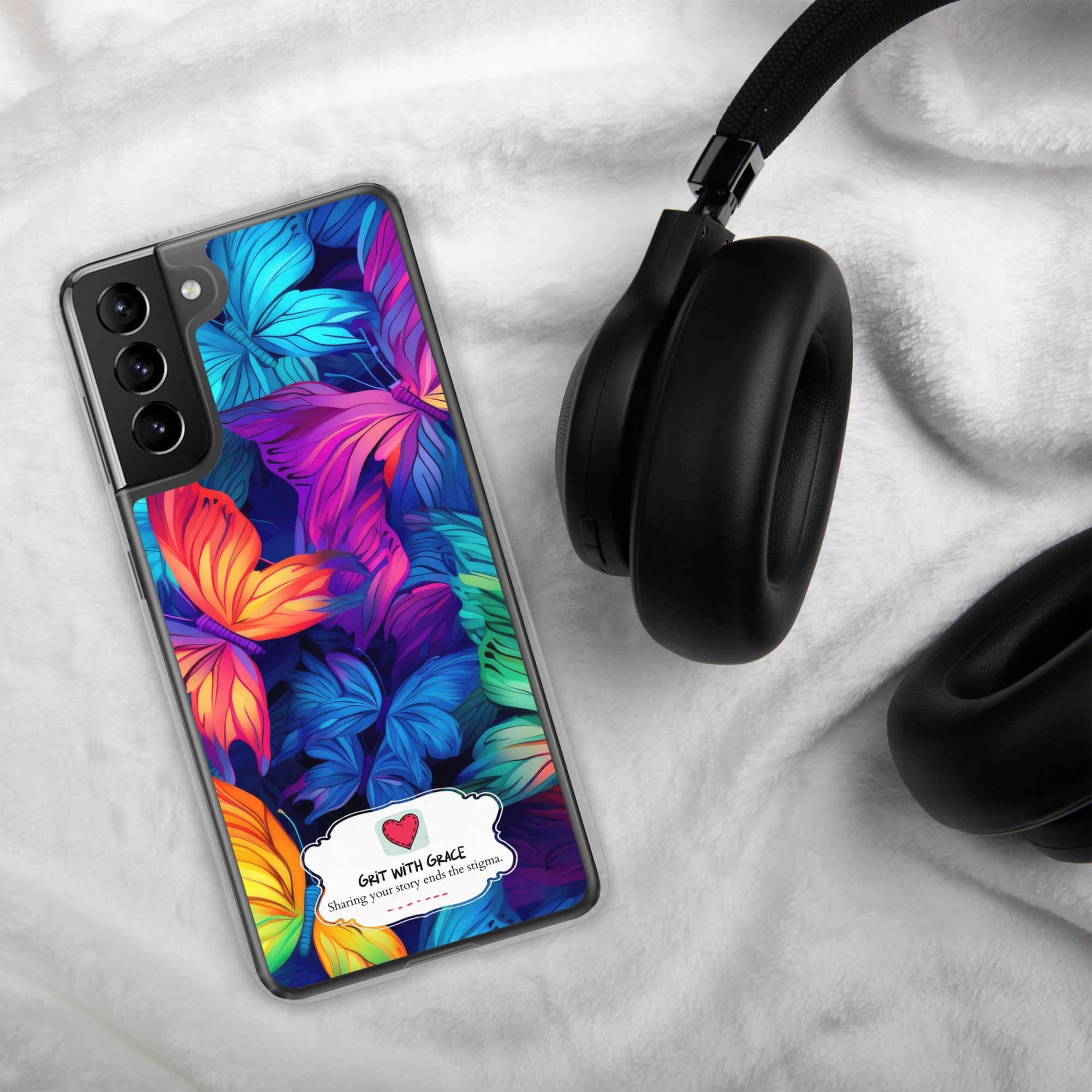 Butterfly Lover's Stylish Yet Protective Samsung Galaxy Case