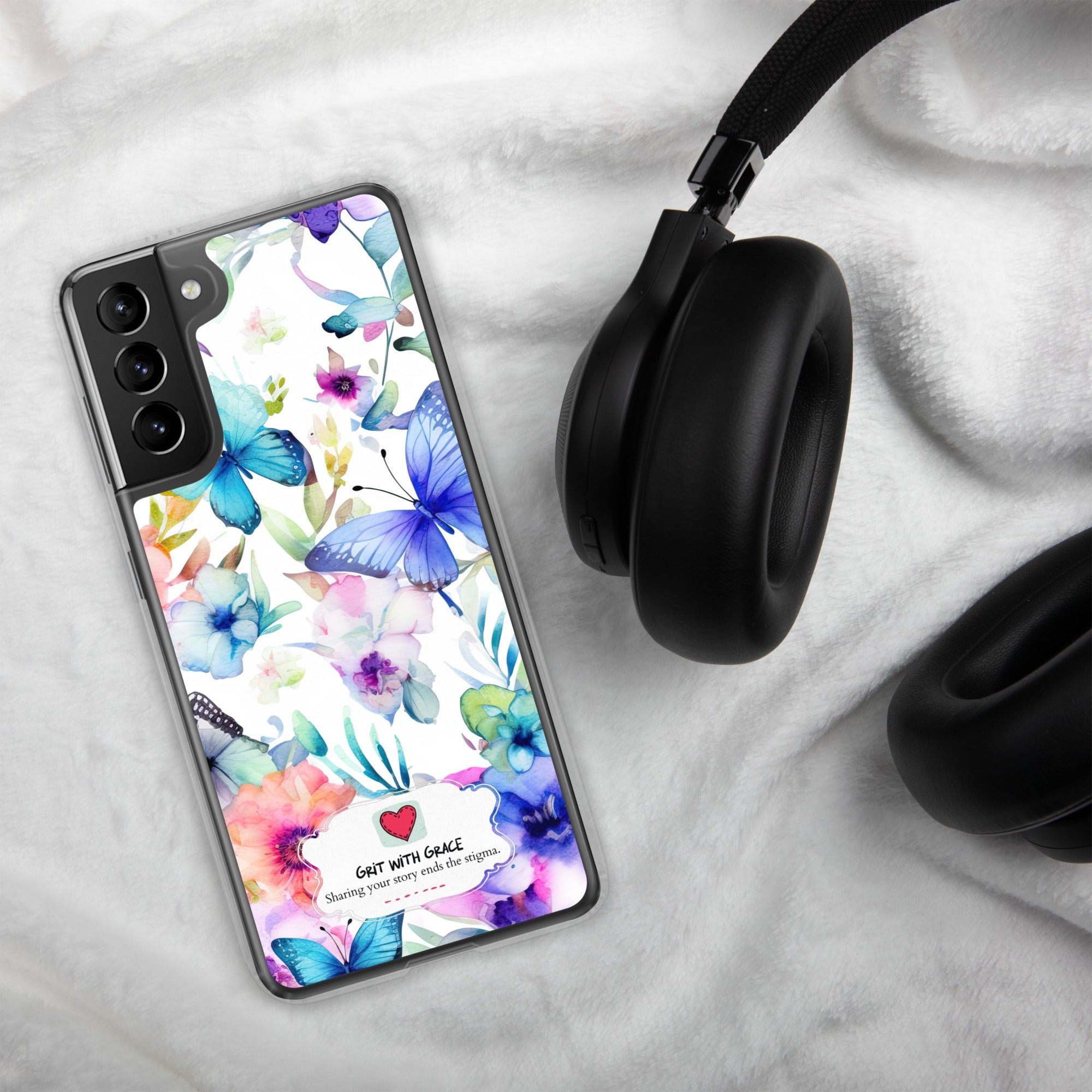 Butterfly Lover's Stylish Yet Protective Samsung Galaxy Case