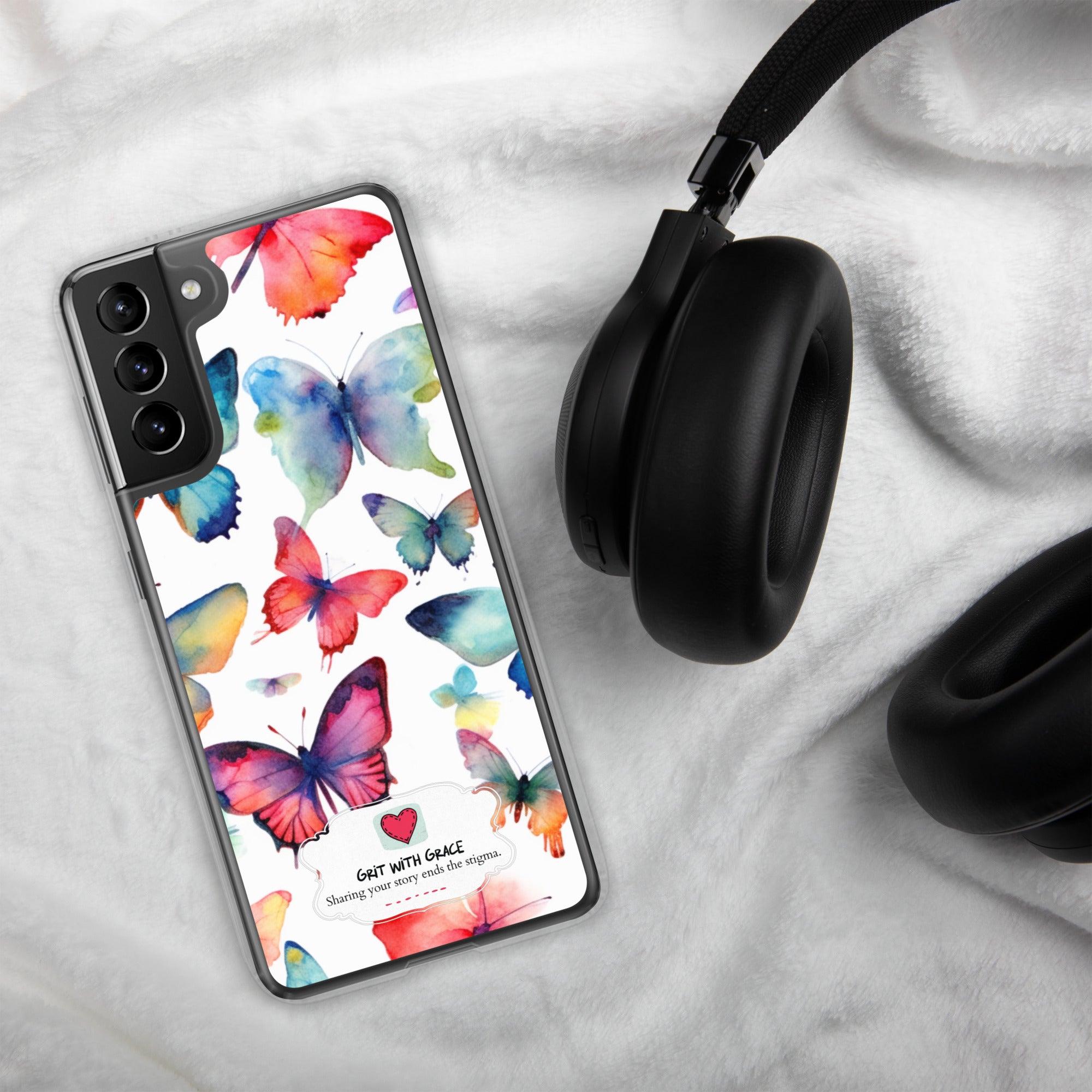 Butterfly Lover's Stylish Yet Protective Samsung Galaxy Case