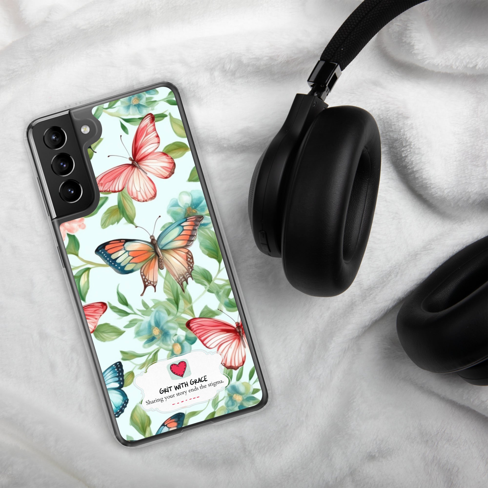 Butterfly Lover's Stylish Yet Protective Samsung Galaxy Case