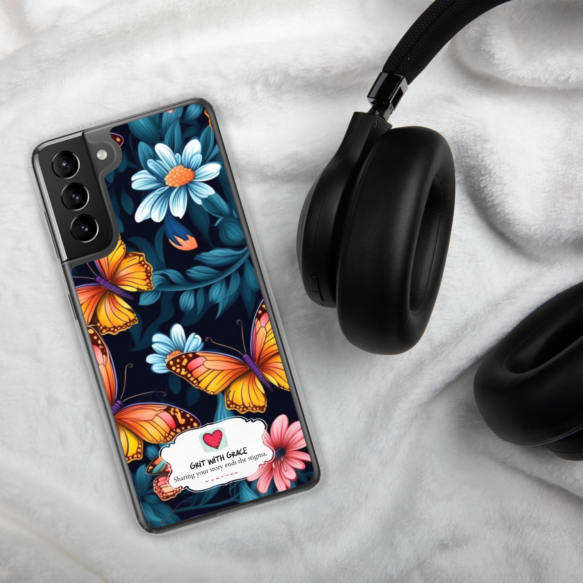 Butterfly Lover's Stylish Yet Protective Samsung Galaxy Case