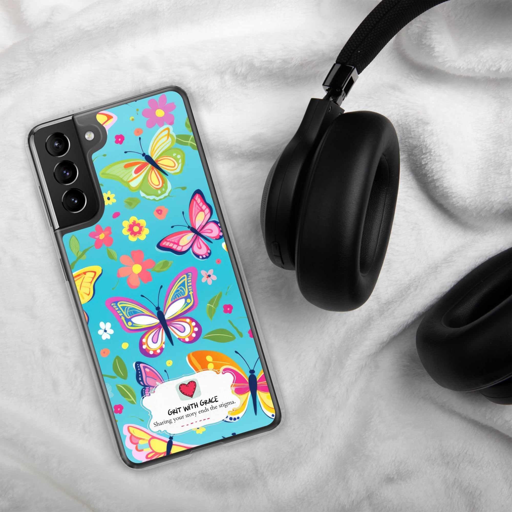 Butterfly Lover's Stylish Yet Protective Samsung Galaxy Case