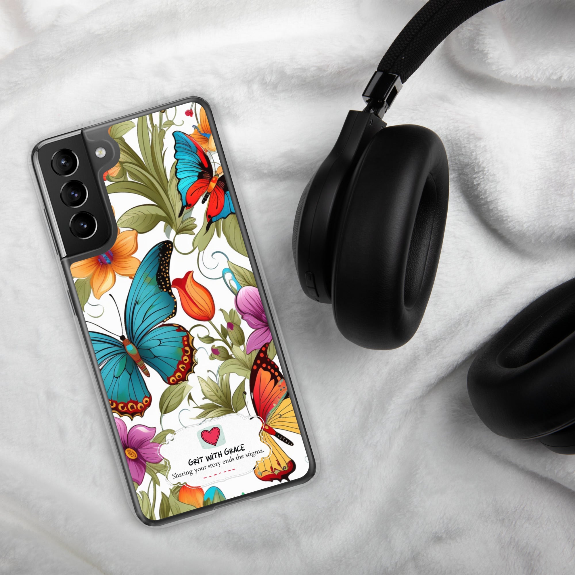 Butterfly Lover's Stylish Yet Protective Samsung Galaxy Case