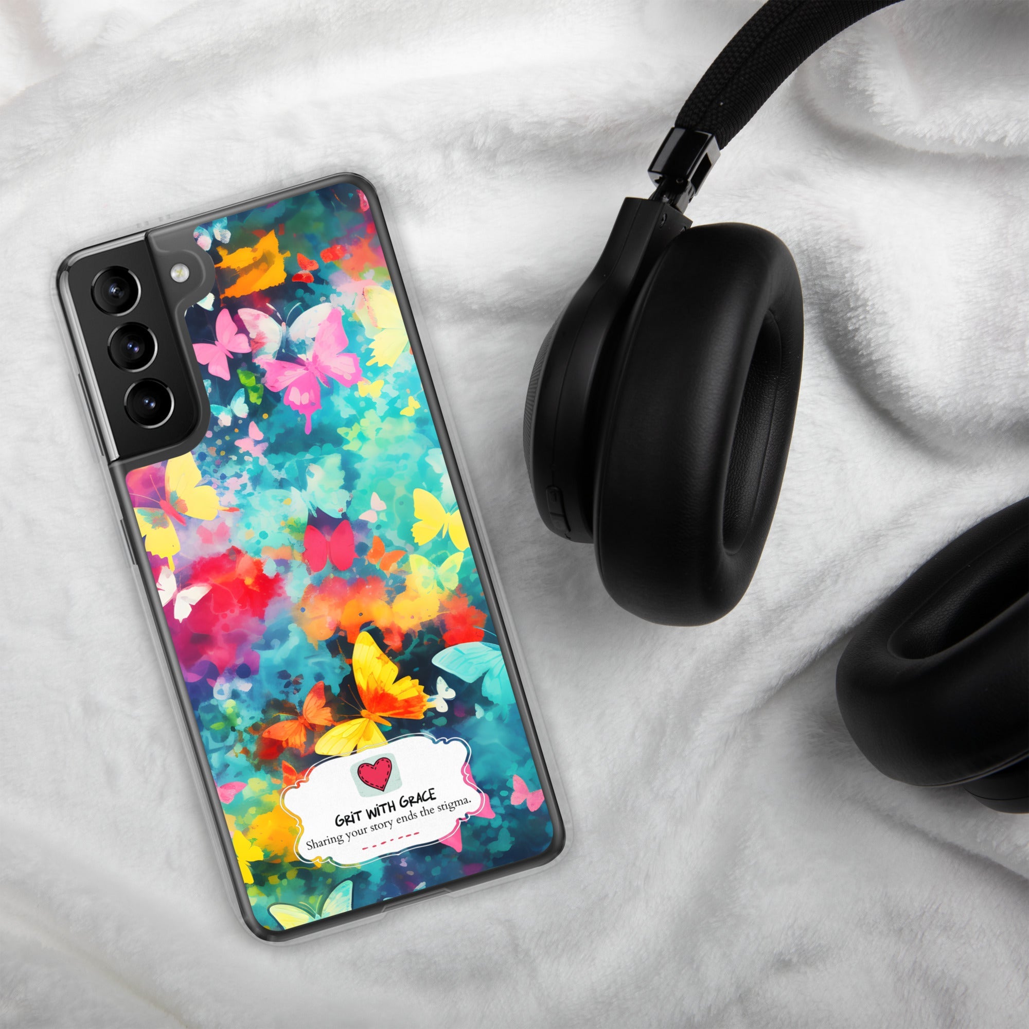Butterfly Lover's Stylish Yet Protective Samsung Galaxy Case