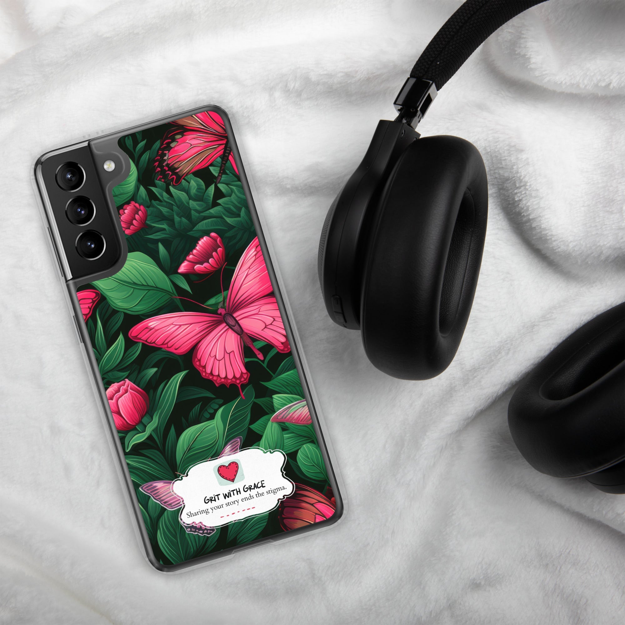 Butterfly Lover's Stylish Yet Protective Samsung Galaxy Case