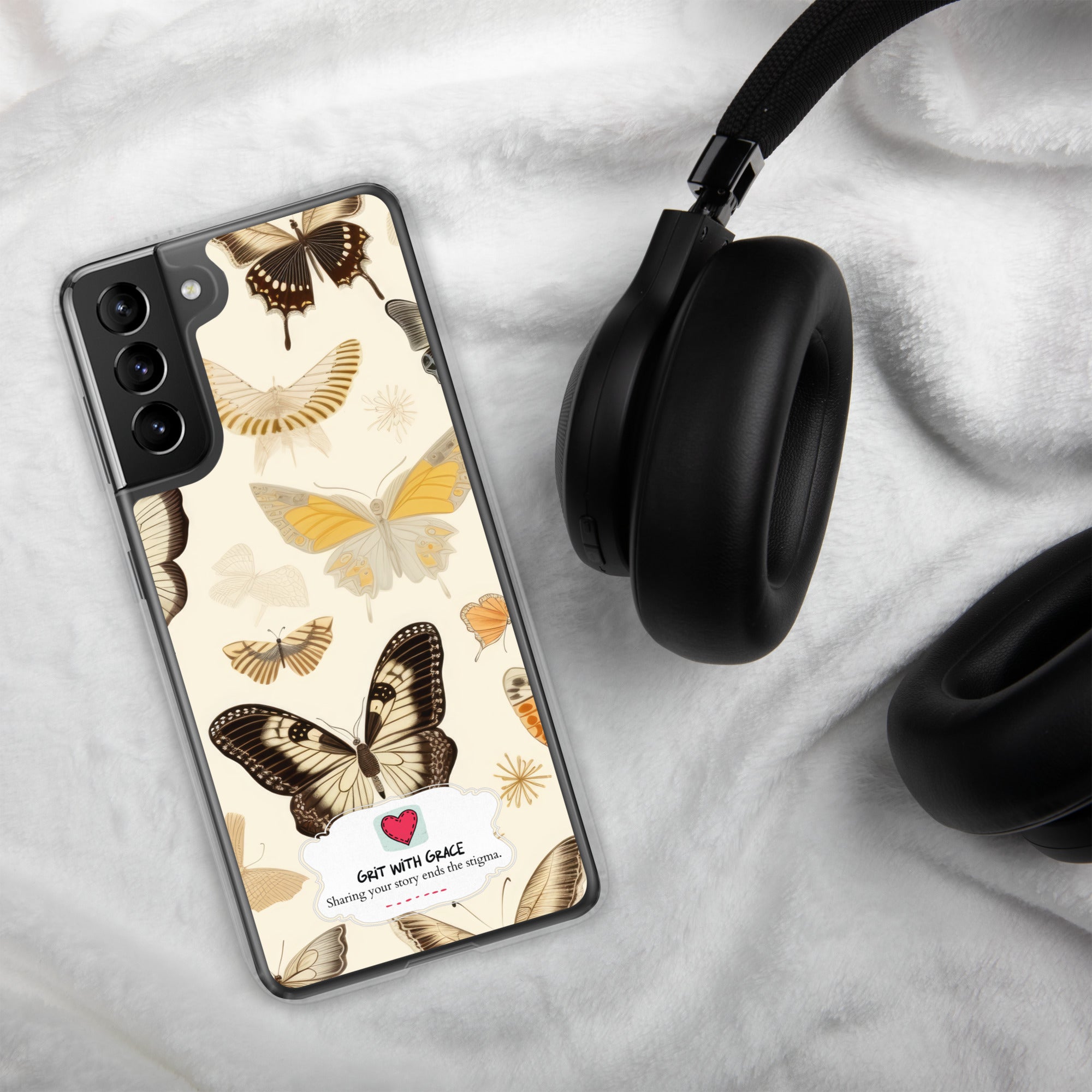 Butterfly Lover's Stylish Yet Protective Samsung Galaxy Case