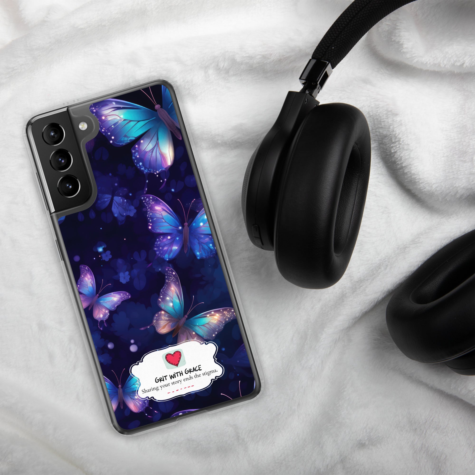 Butterfly Lover's Stylish Yet Protective Samsung Galaxy Case