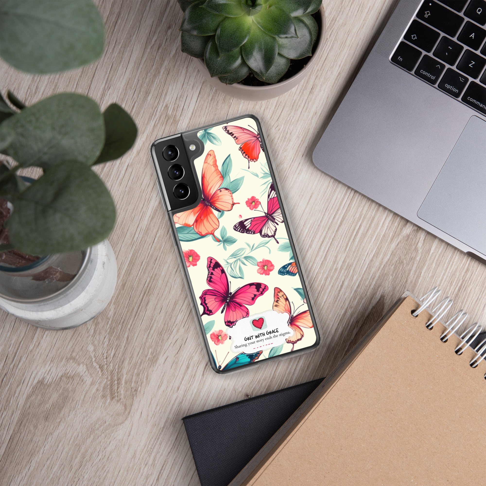 Butterfly Lover's Stylish Yet Protective Samsung Galaxy Case