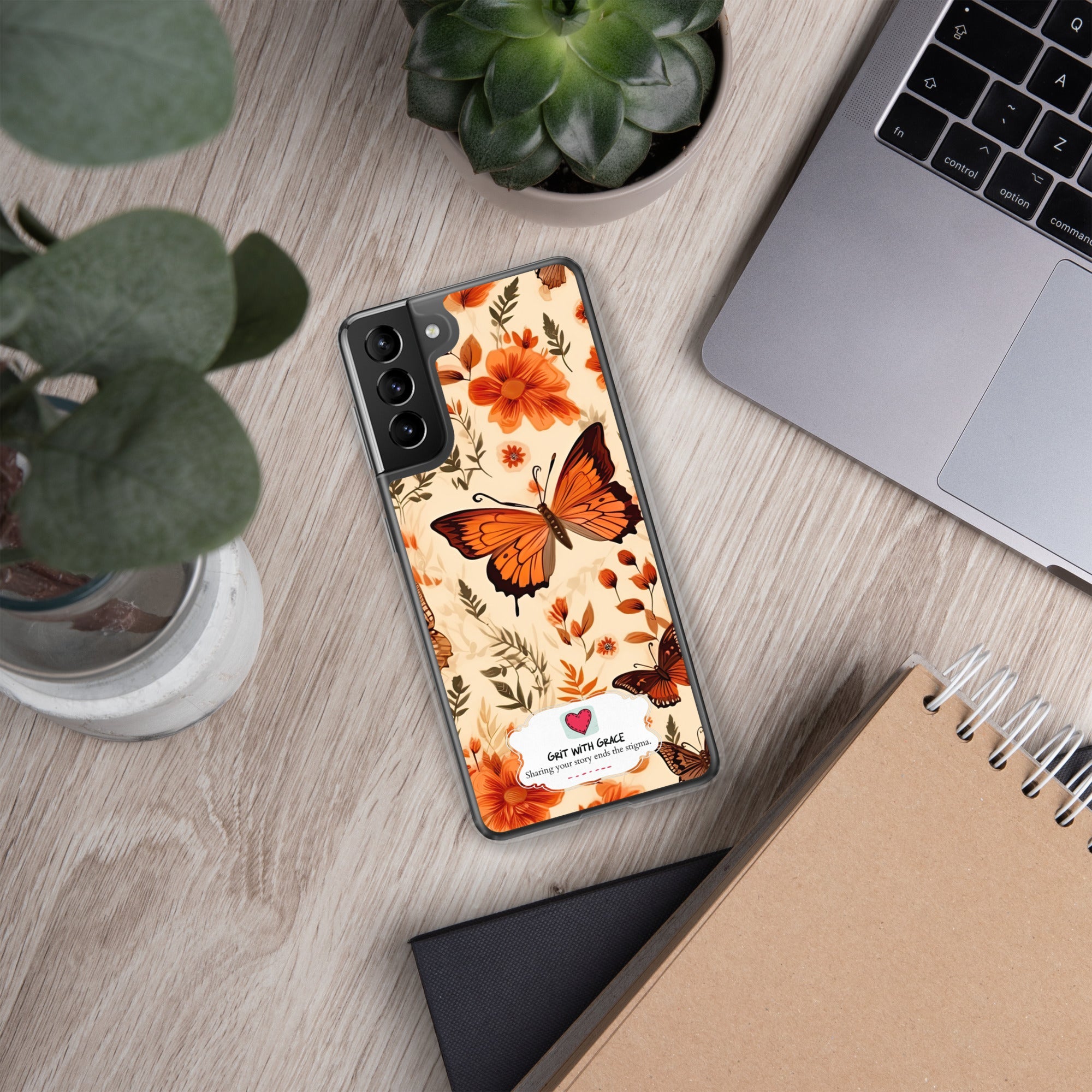 Butterfly Lover's Stylish Yet Protective Samsung Galaxy Case