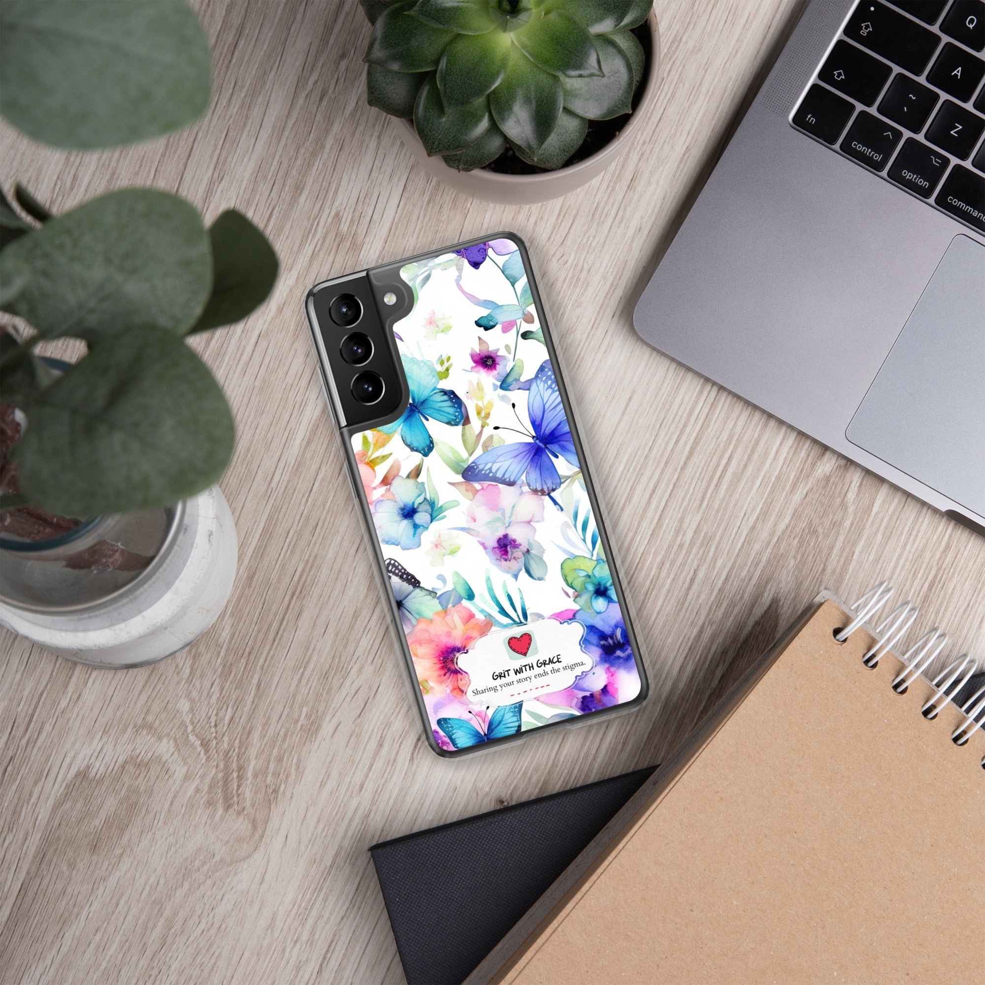 Butterfly Lover's Stylish Yet Protective Samsung Galaxy Case