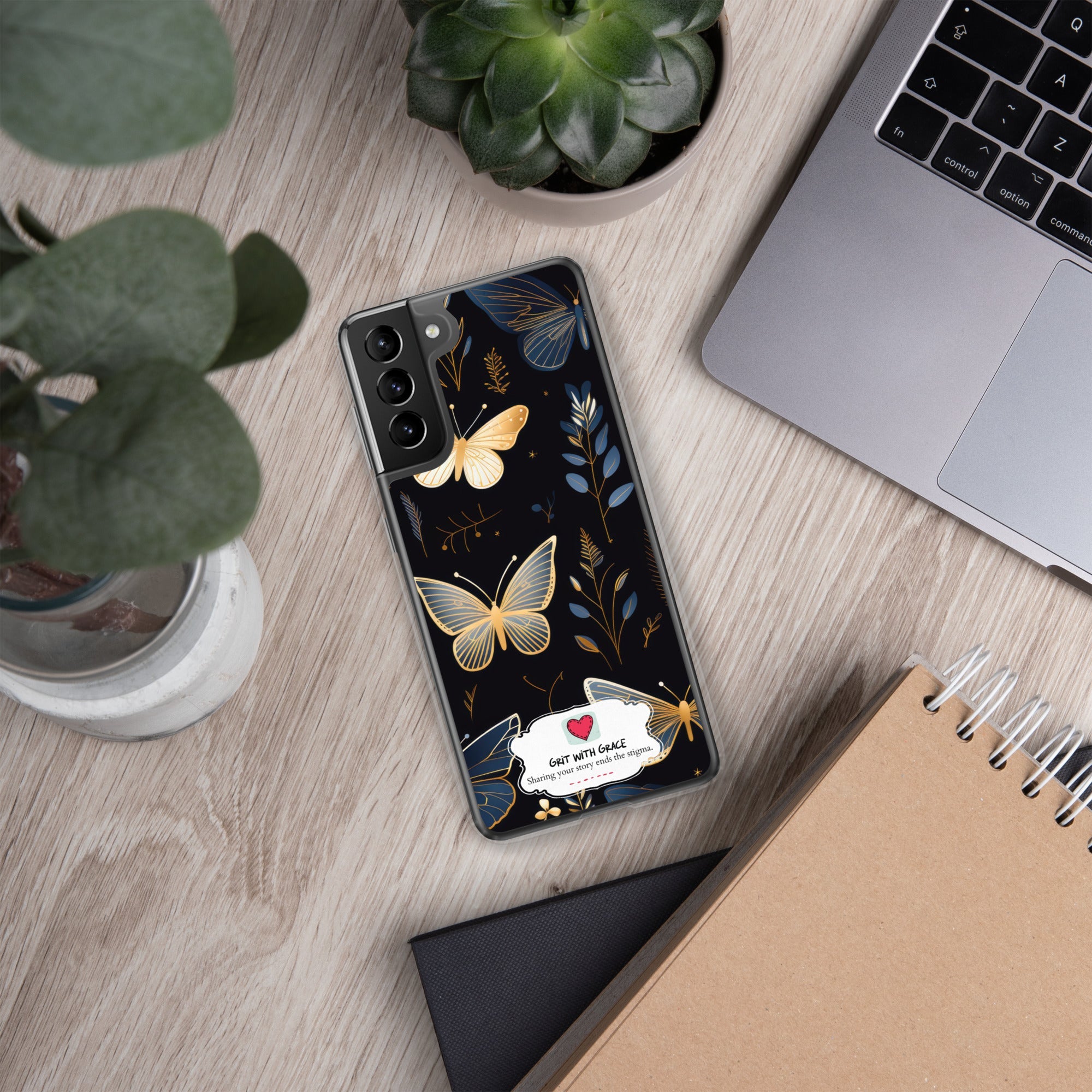 Butterfly Lover's Stylish Yet Protective Samsung Galaxy Case