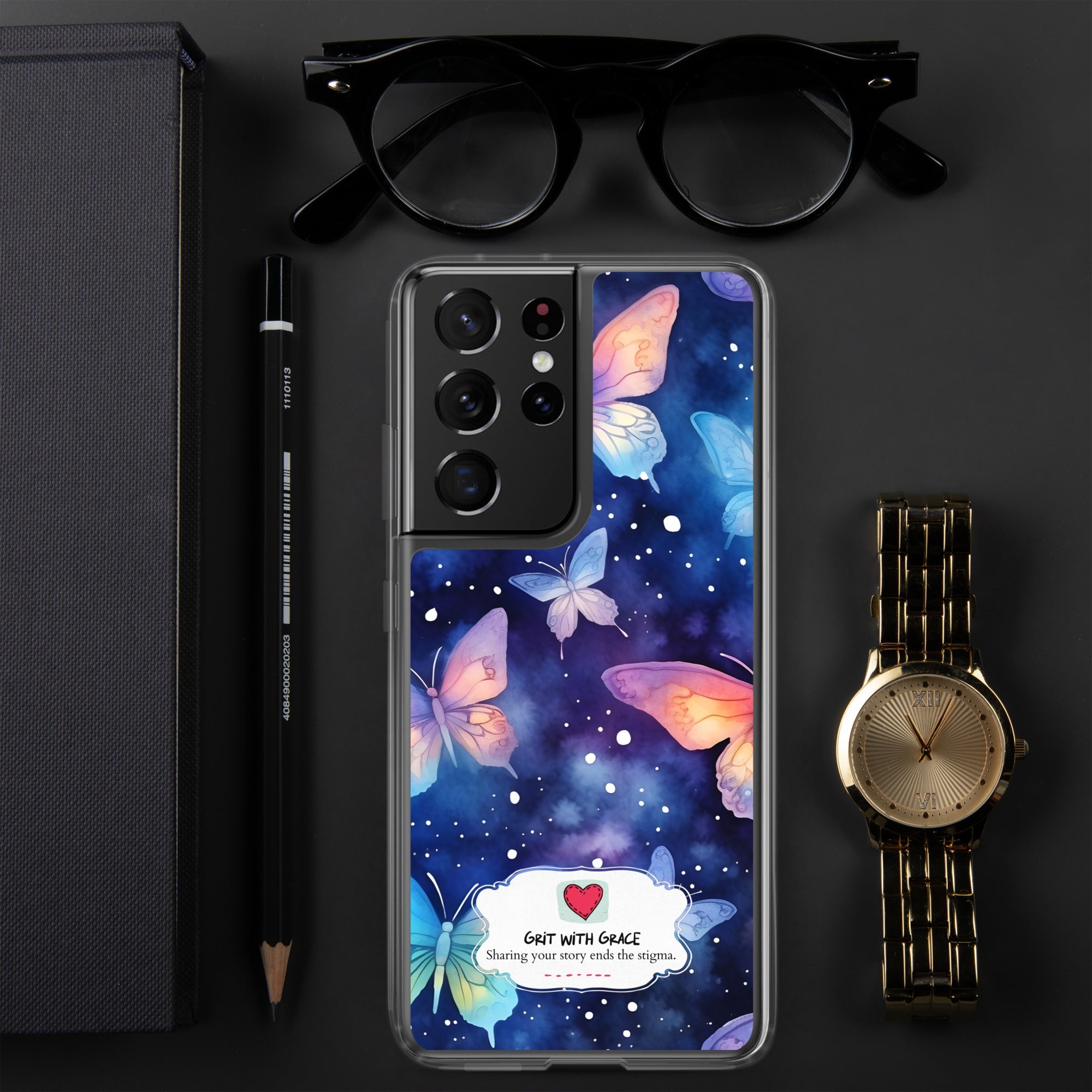 Butterfly Lover's Stylish Yet Protective Samsung Galaxy Case