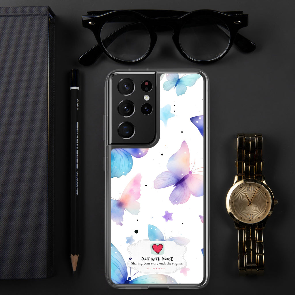 Butterfly Lover's Stylish Yet Protective Samsung Galaxy Case