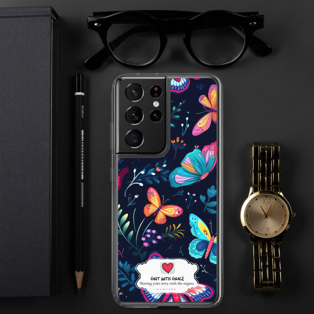 Butterfly Lover's Stylish Yet Protective Samsung Galaxy Case