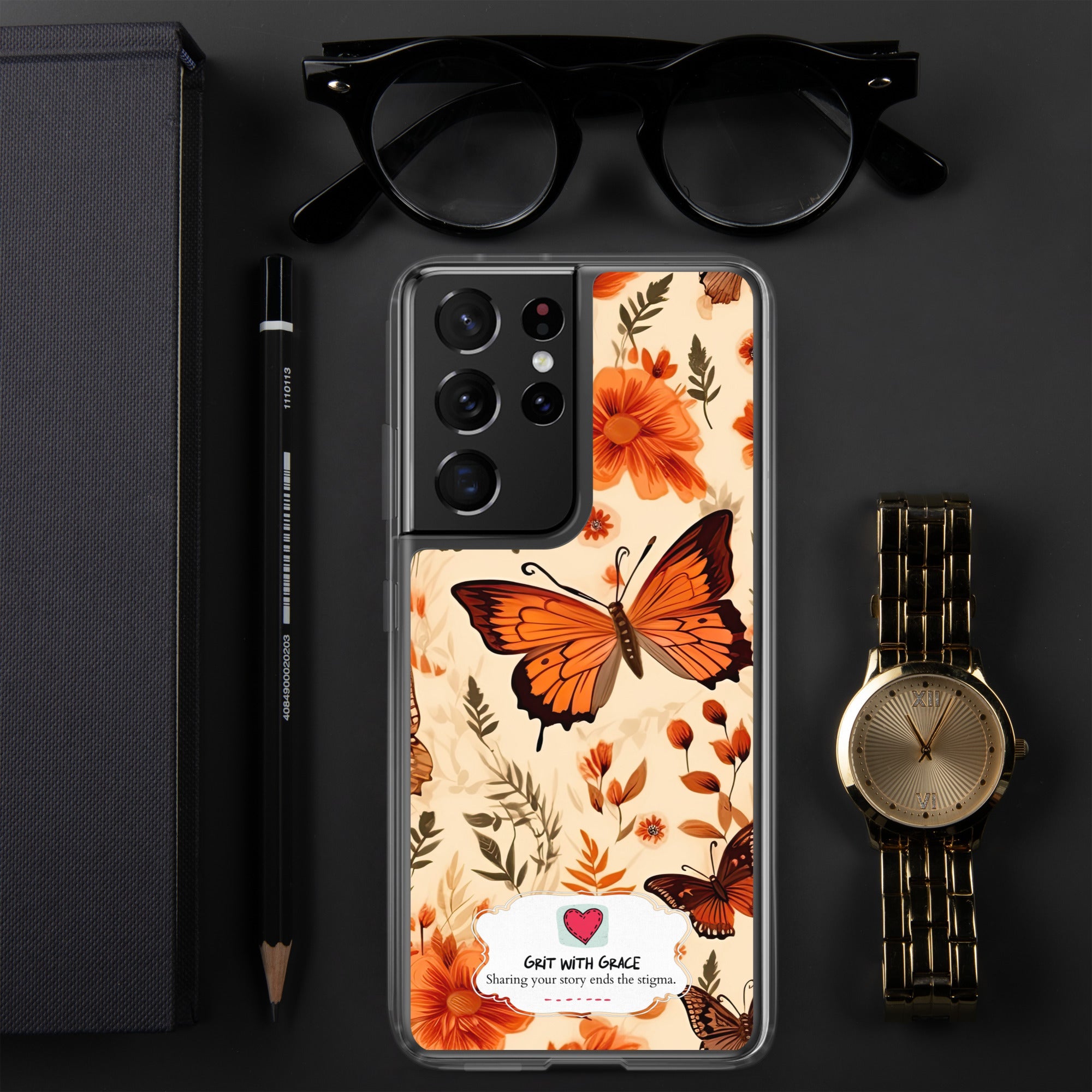 Butterfly Lover's Stylish Yet Protective Samsung Galaxy Case