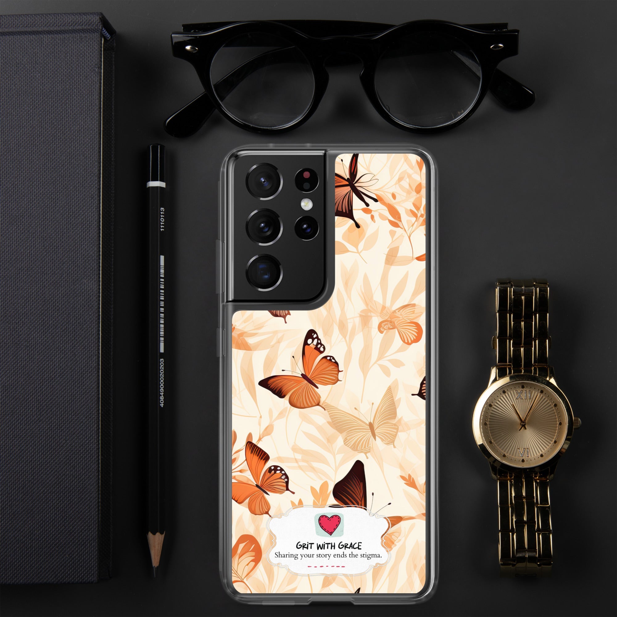 Butterfly Lover's Stylish Yet Protective Samsung Galaxy Case