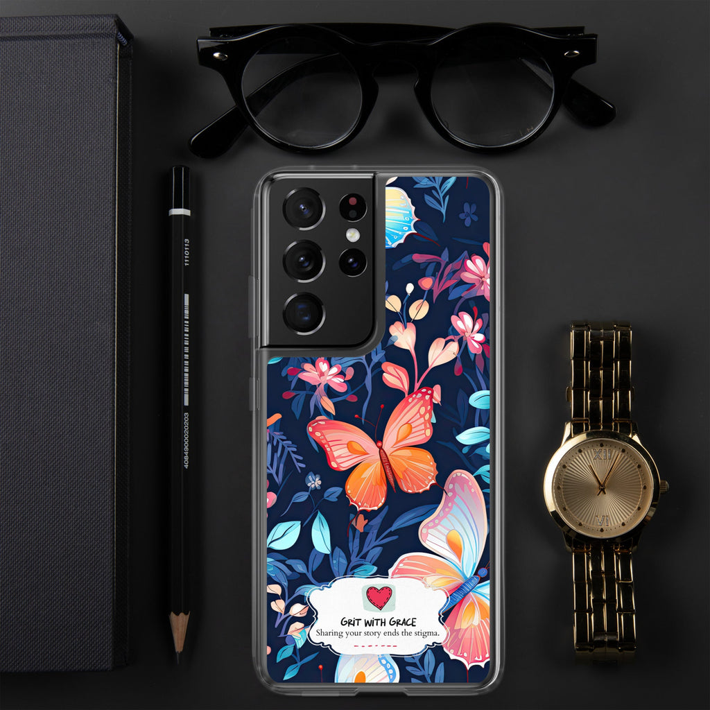 Butterfly Lover's Stylish Yet Protective Samsung Galaxy Case