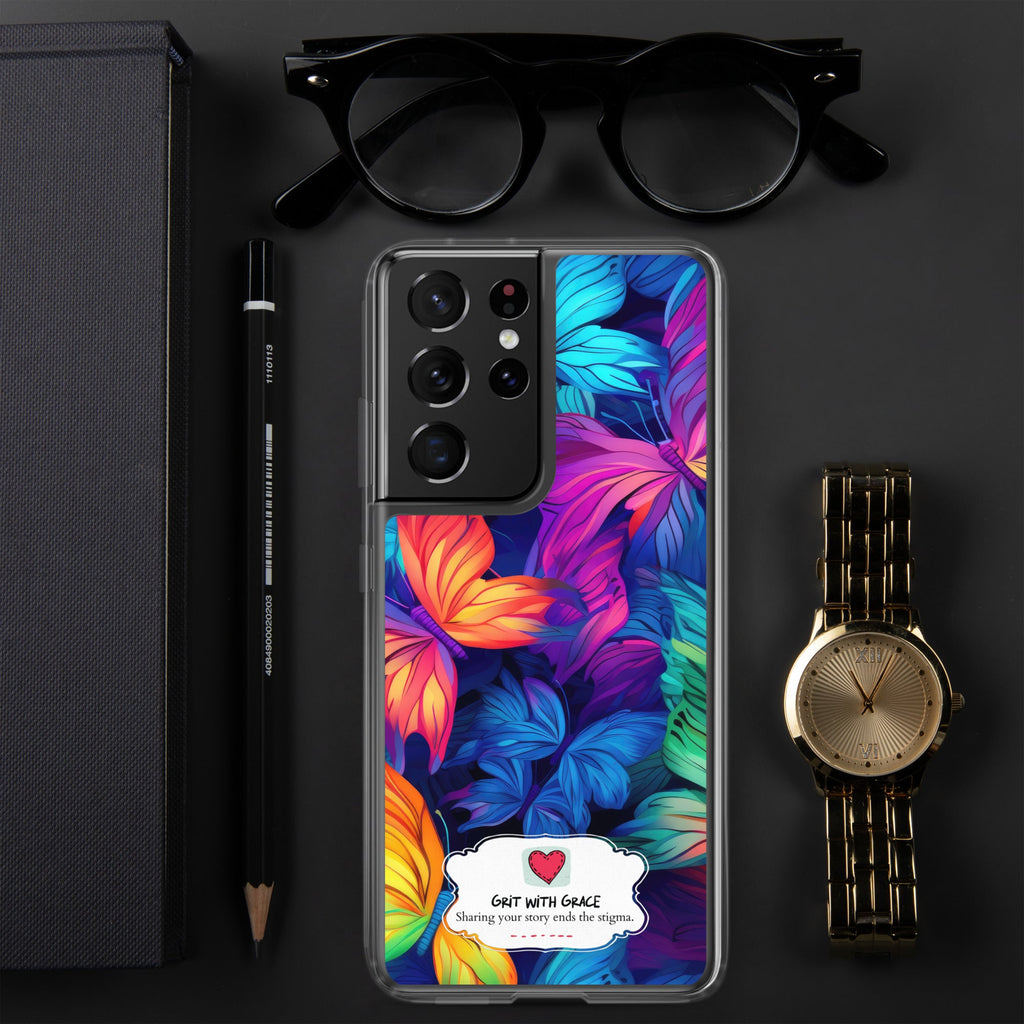 Butterfly Lover's Stylish Yet Protective Samsung Galaxy Case