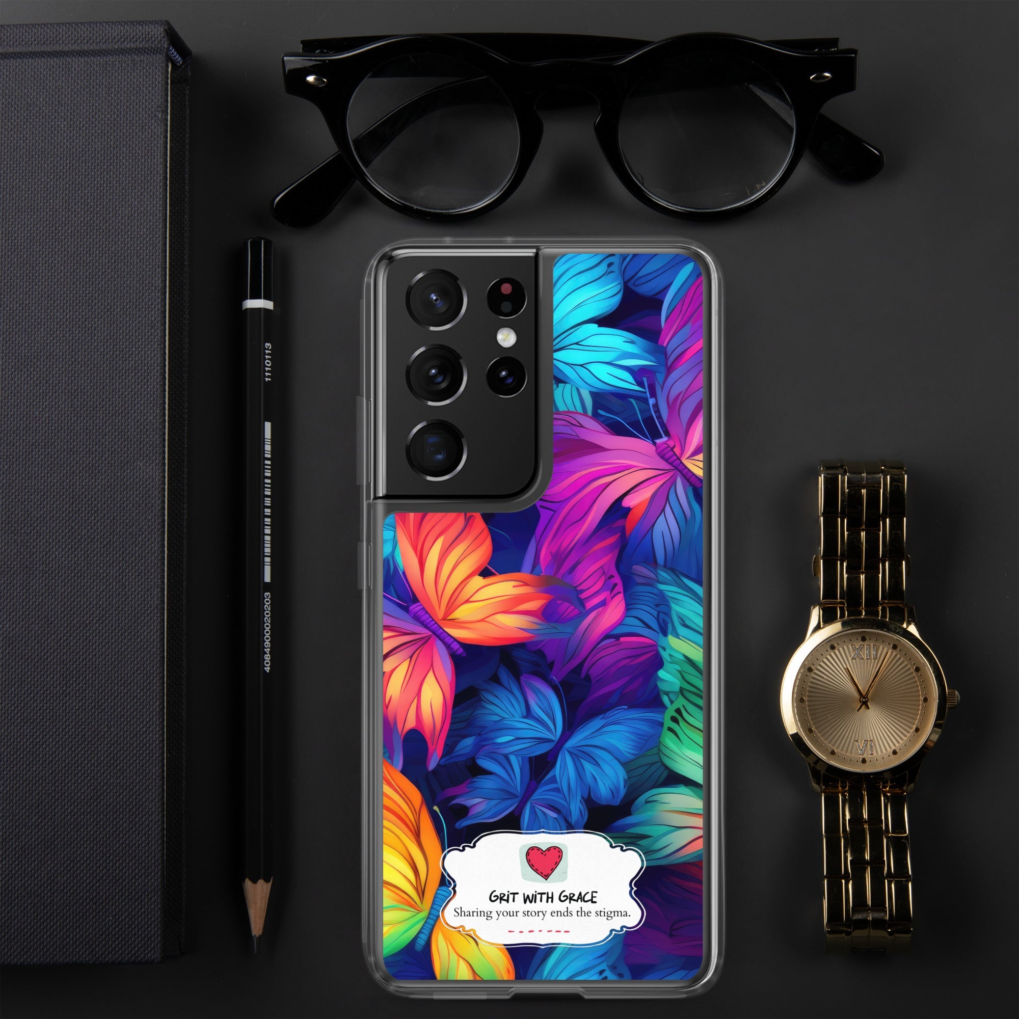 Butterfly Lover's Stylish Yet Protective Samsung Galaxy Case