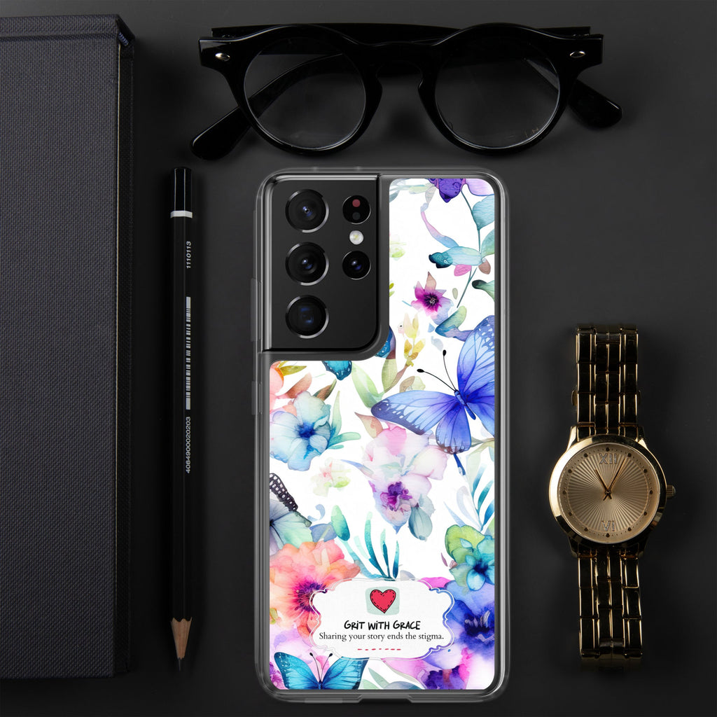 Butterfly Lover's Stylish Yet Protective Samsung Galaxy Case
